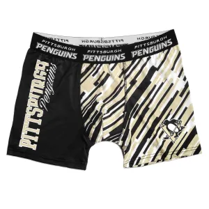 FOCO KLEW NHL Men's Pittsburgh Penguins Wordmark Underwear