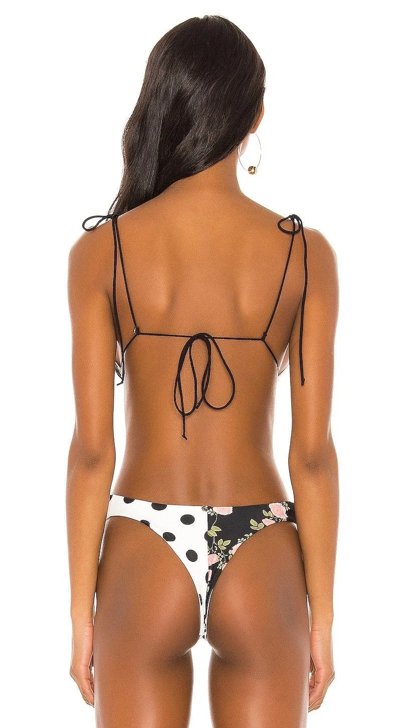 For Love & Lemons Neapolitan Bikini Top