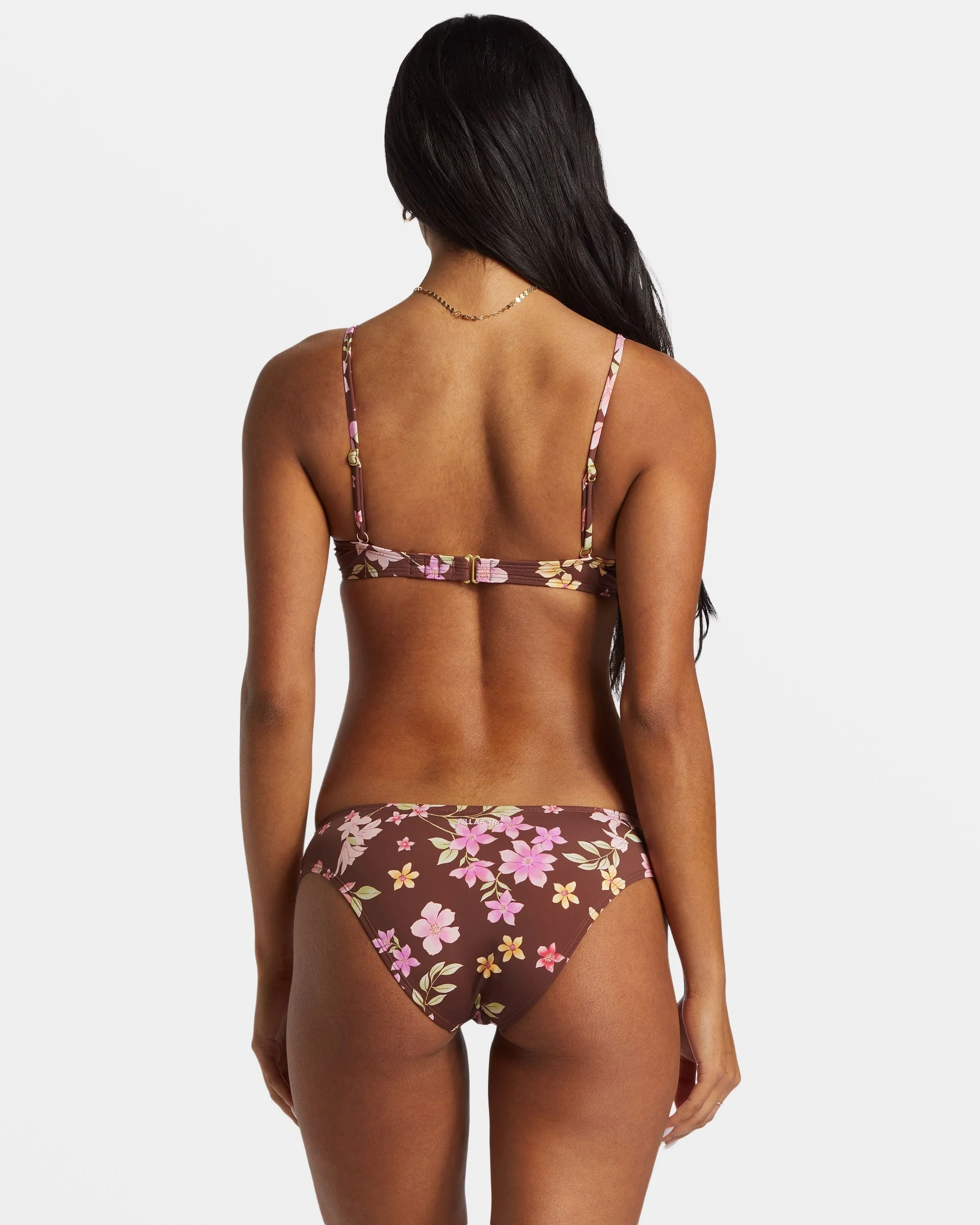 Free To Be Bliss Bralette Bikini Top - Choc Chip Billabong