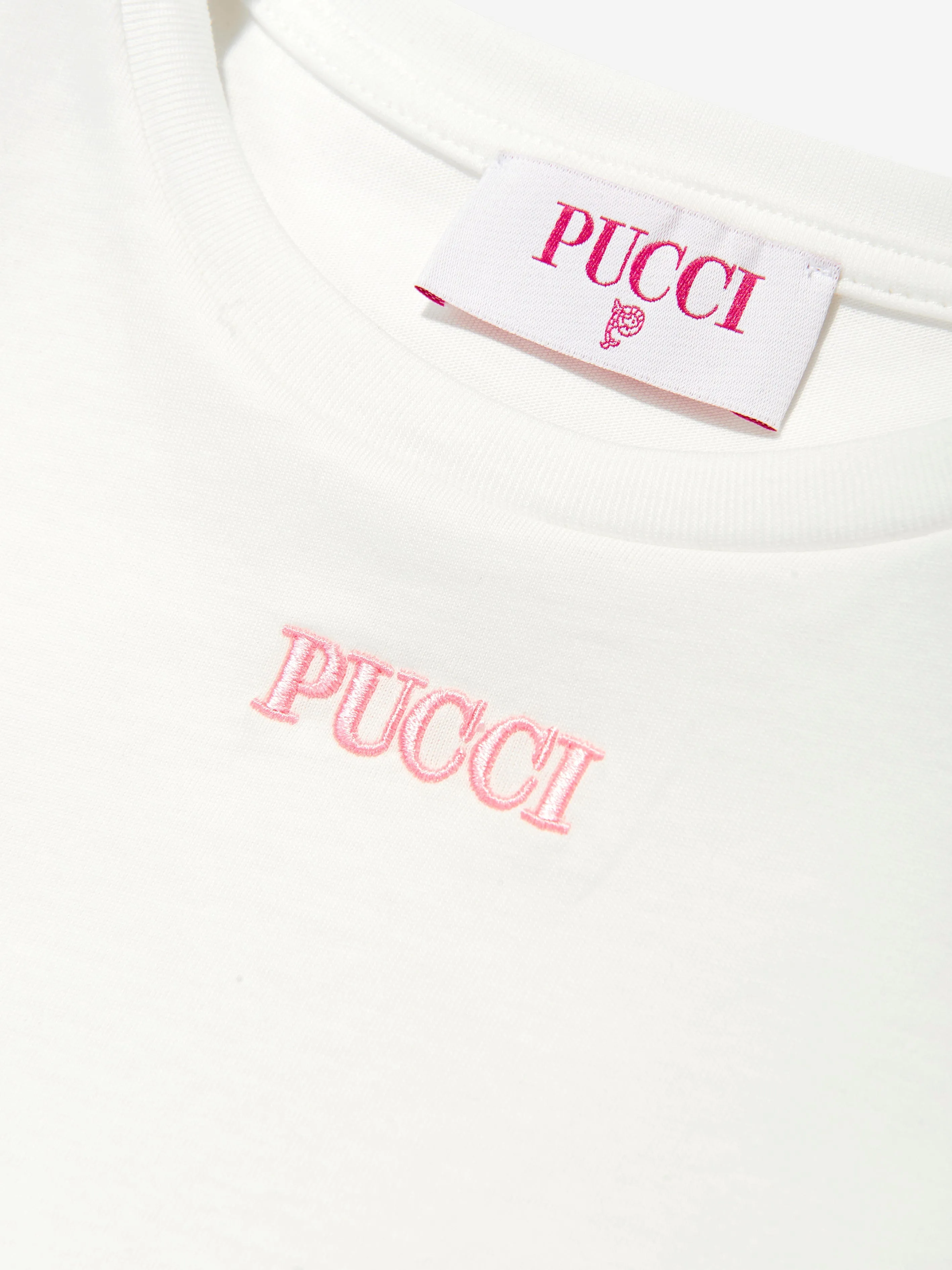 Girls Iride Jersey Top in Ivory