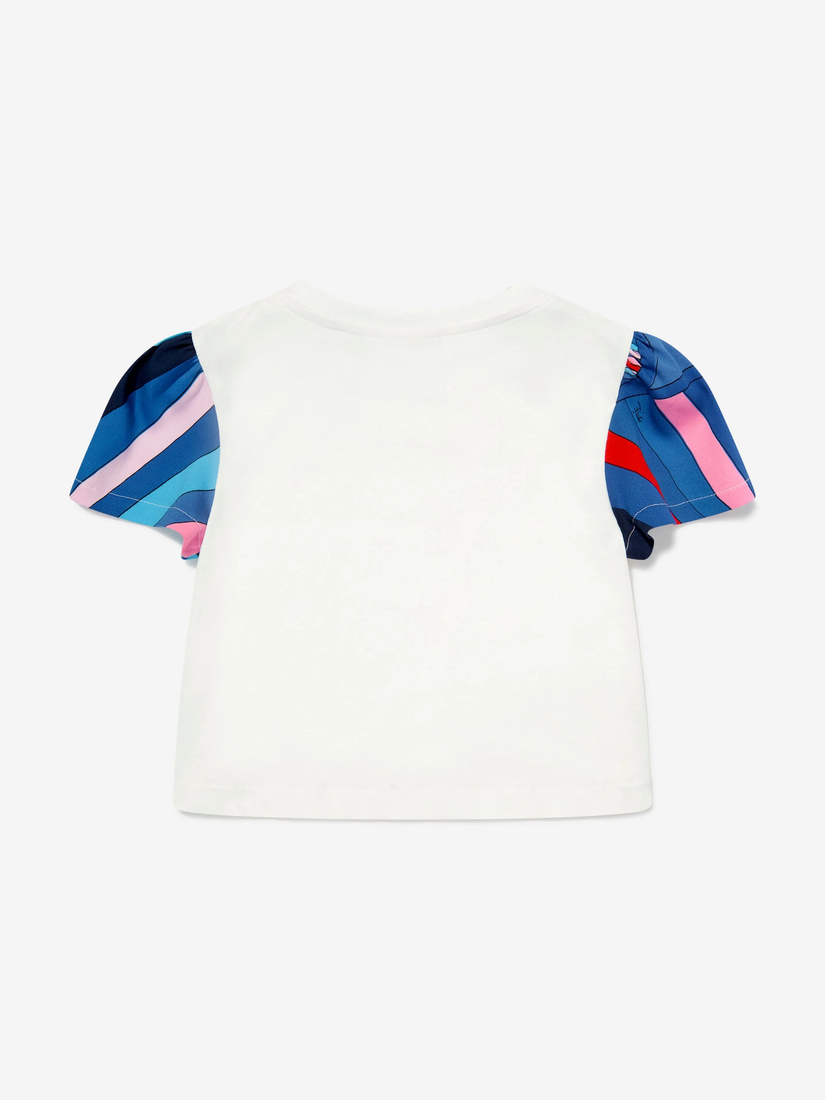 Girls Iride Jersey Top in Ivory