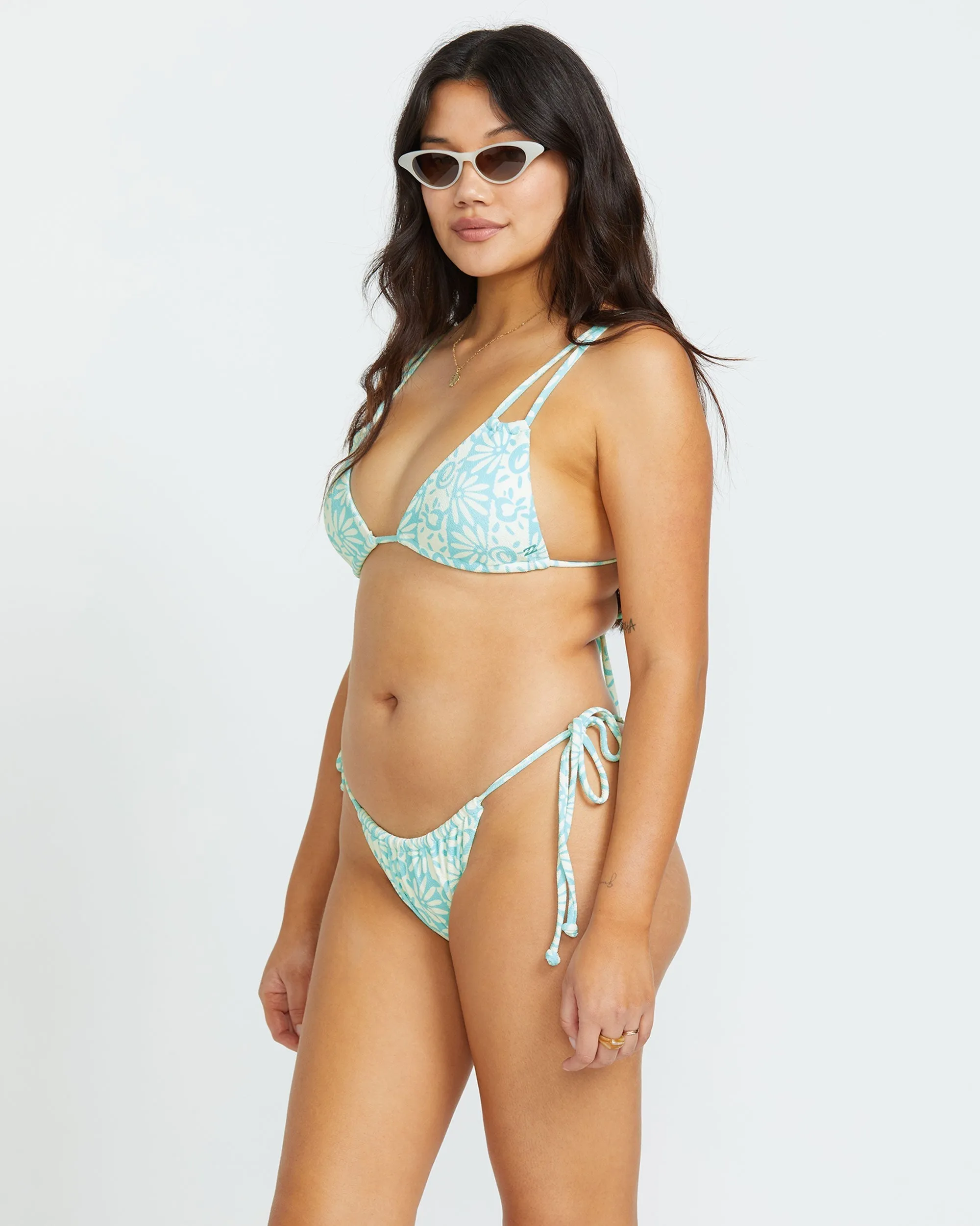 Happy Dance Bells Pant Bikini Bottom - Sea Spray Billabong