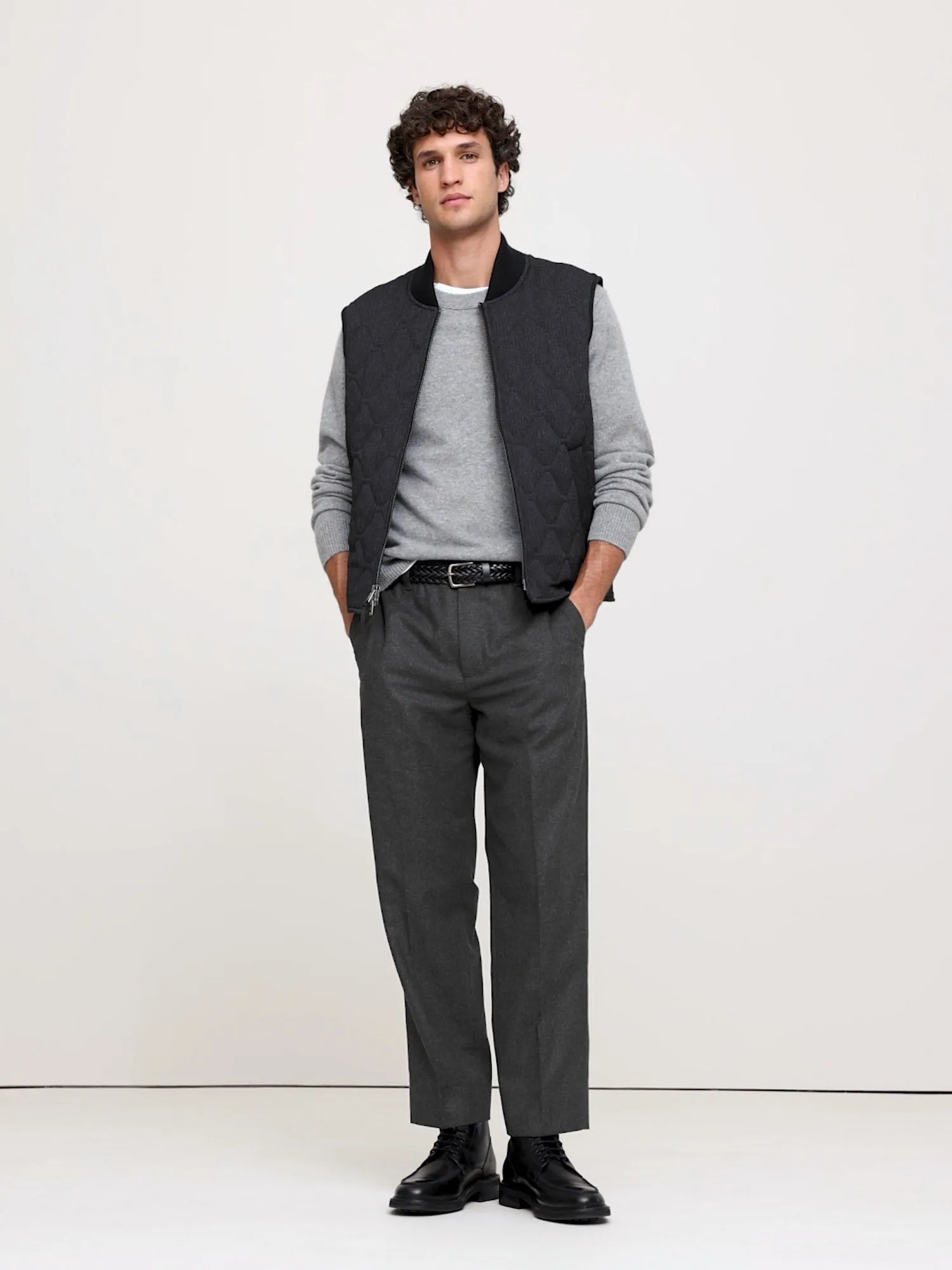 Italian Flannel Pull-On Pant Banana Republic