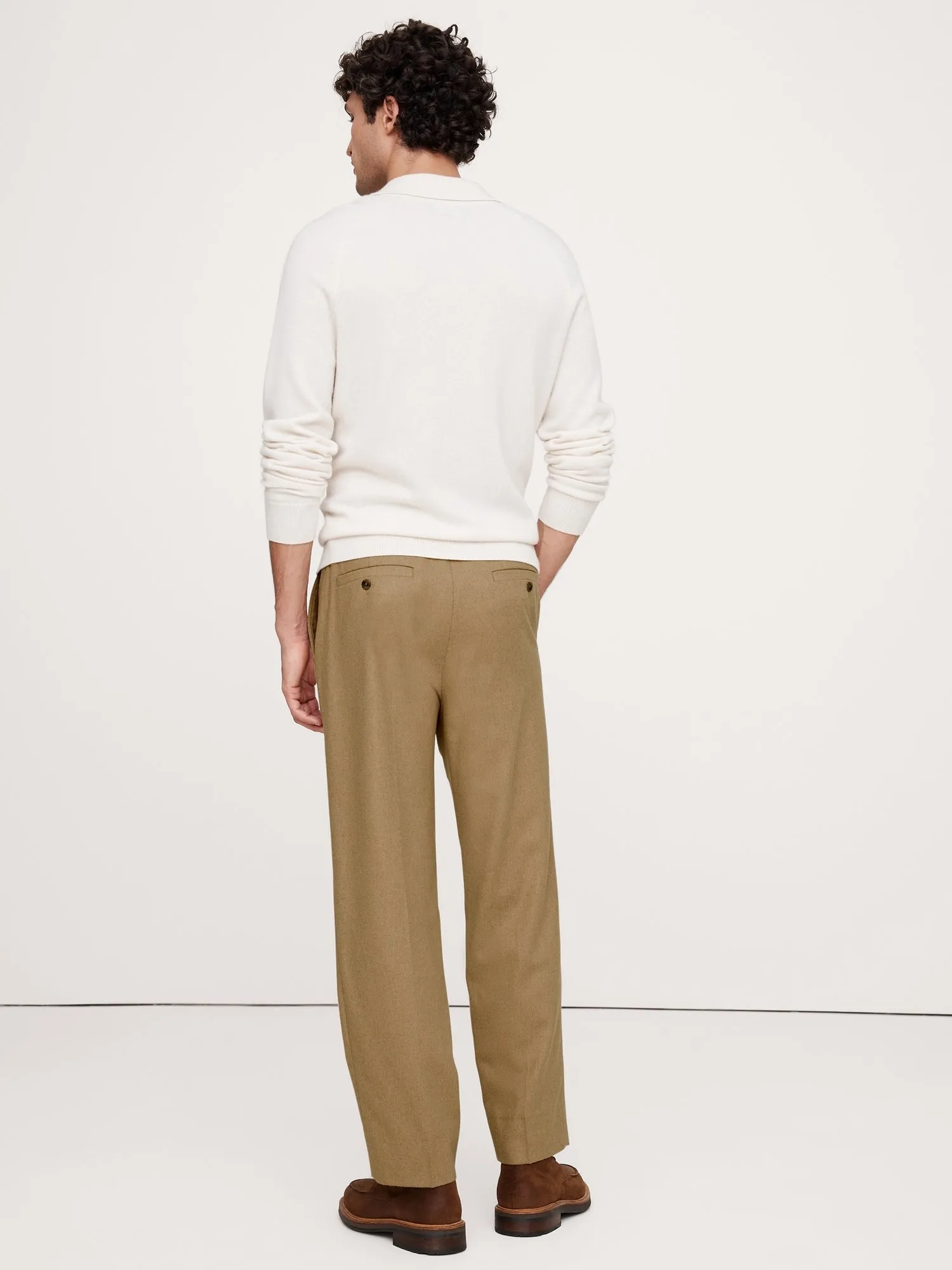 Italian Flannel Pull-On Pant