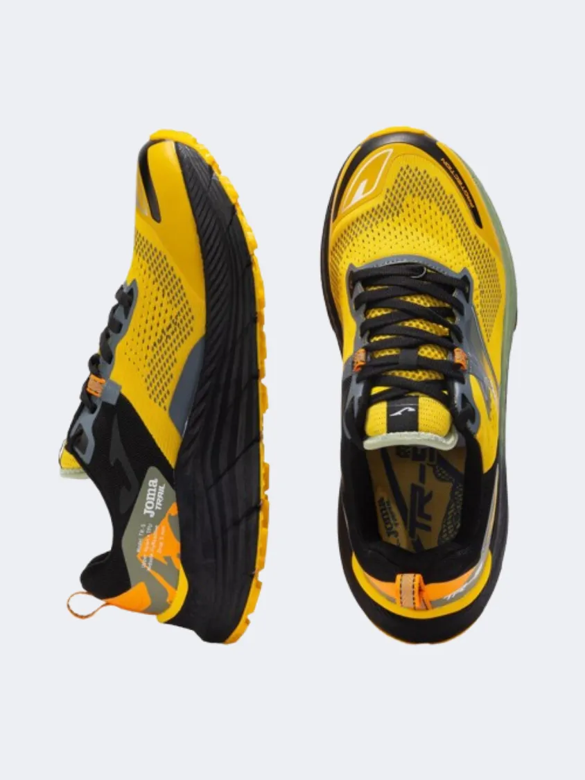 Joma Trail Men Running Shoes Mustard