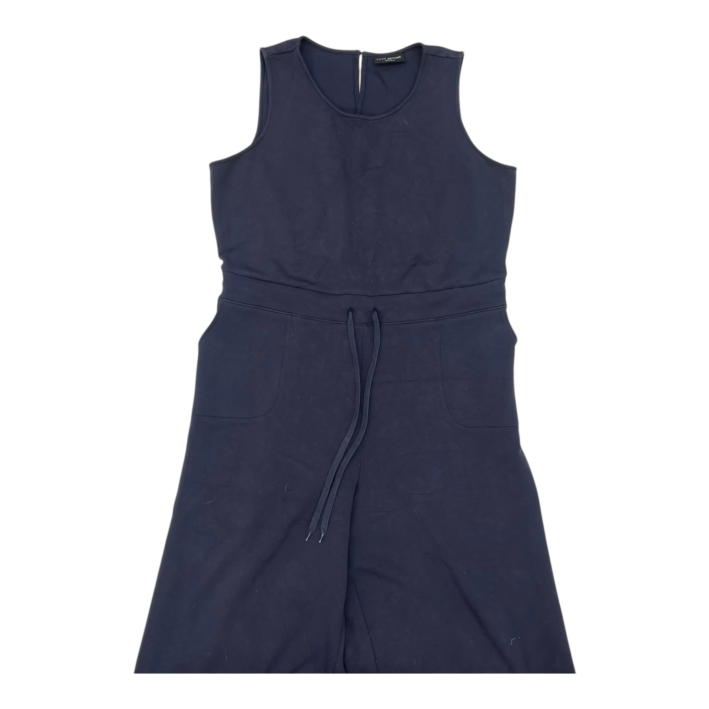 Jumpsuit By Lane Bryant In Navy, Size:3X