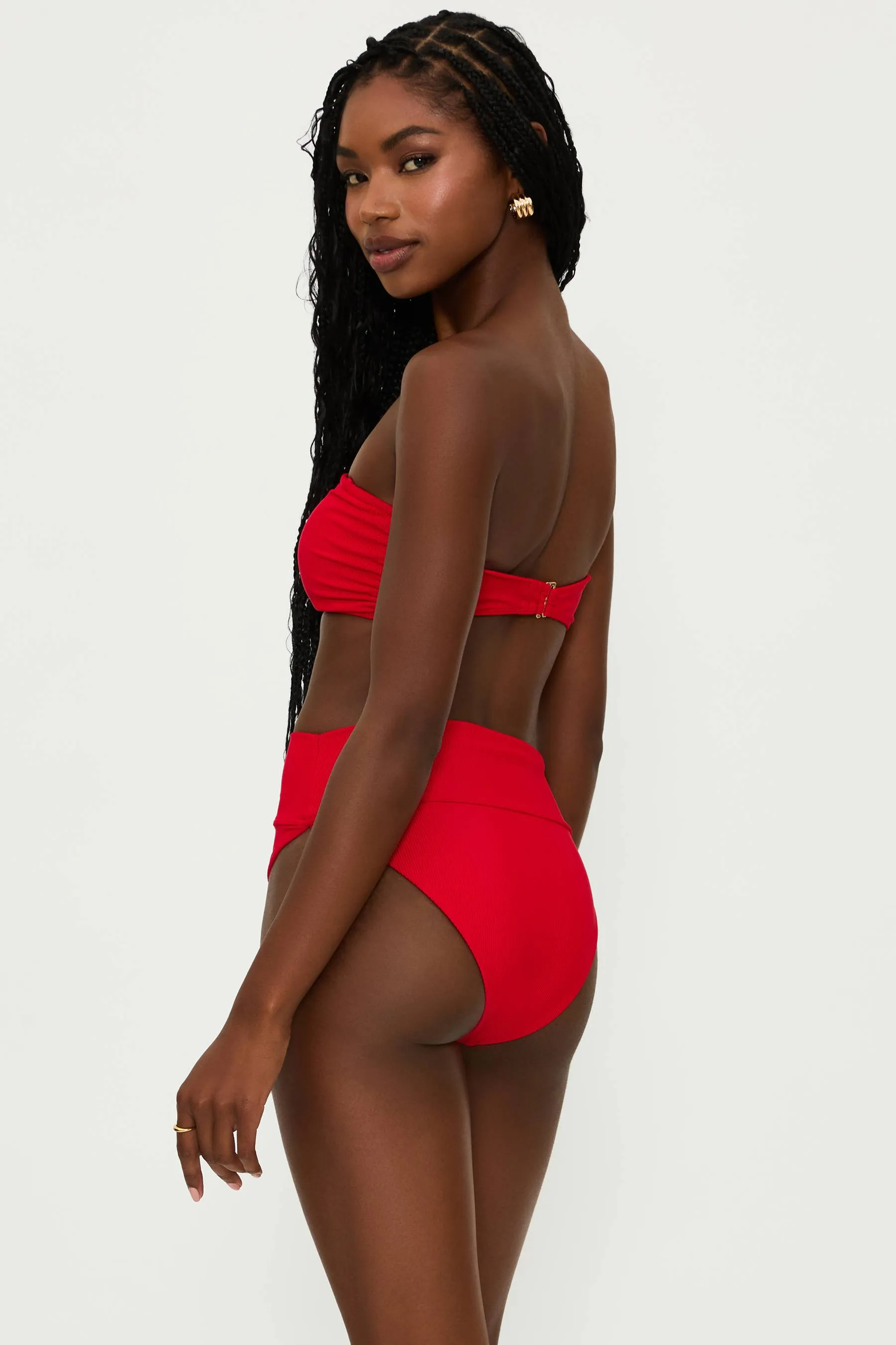 Kelsey Top Red Beach Riot
