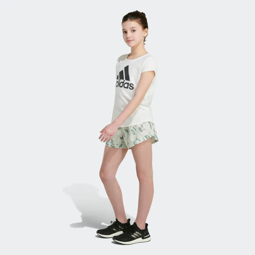 Kids' adidas Allover Print Woven Shorts