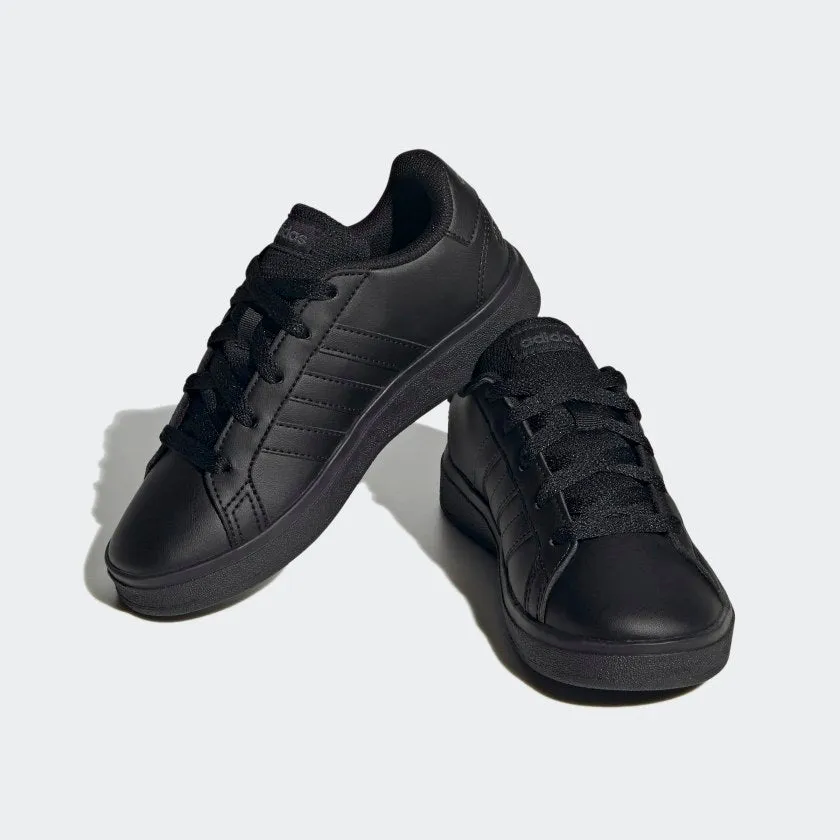 Kids' adidas Grand Court Lace-Up Shoes