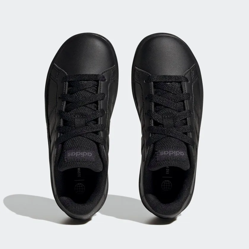 Kids' adidas Grand Court Lace-Up Shoes