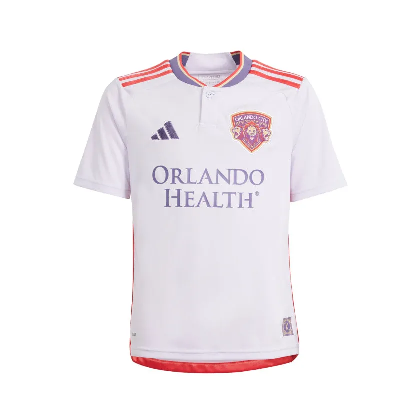 Kids' adidas Orlando City 24/25 Away Jersey Kids