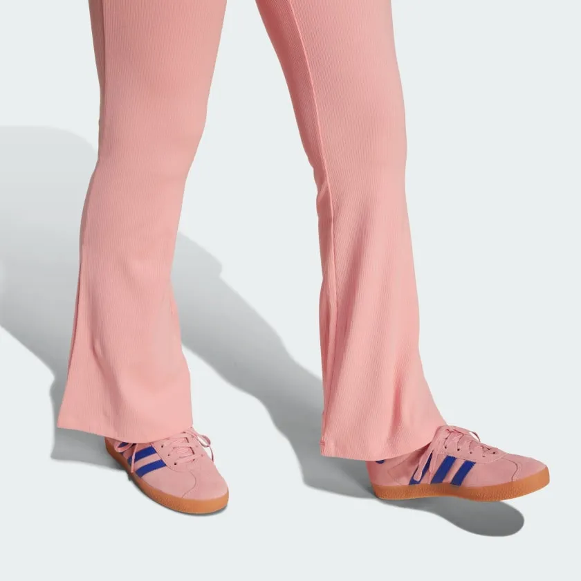 Kids' adidas Ribbed Flared Pants Kids