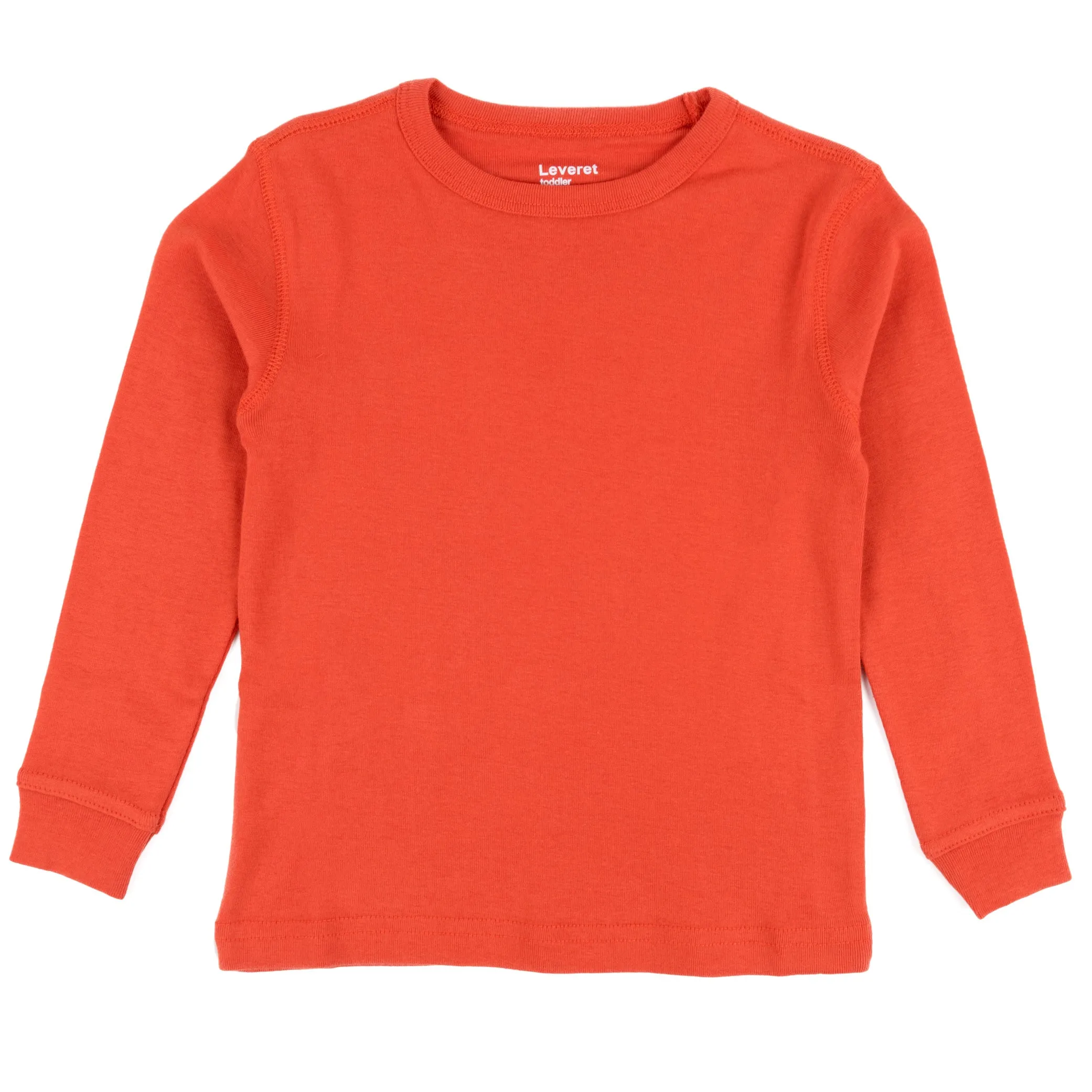 Kids Long Sleeve T-Shirt Classic Solid Color
