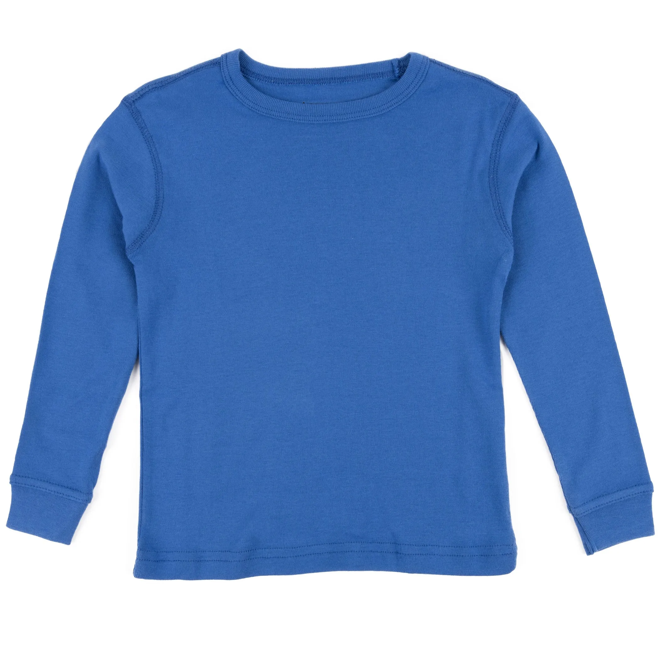 Kids Long Sleeve T-Shirt Classic Solid Color