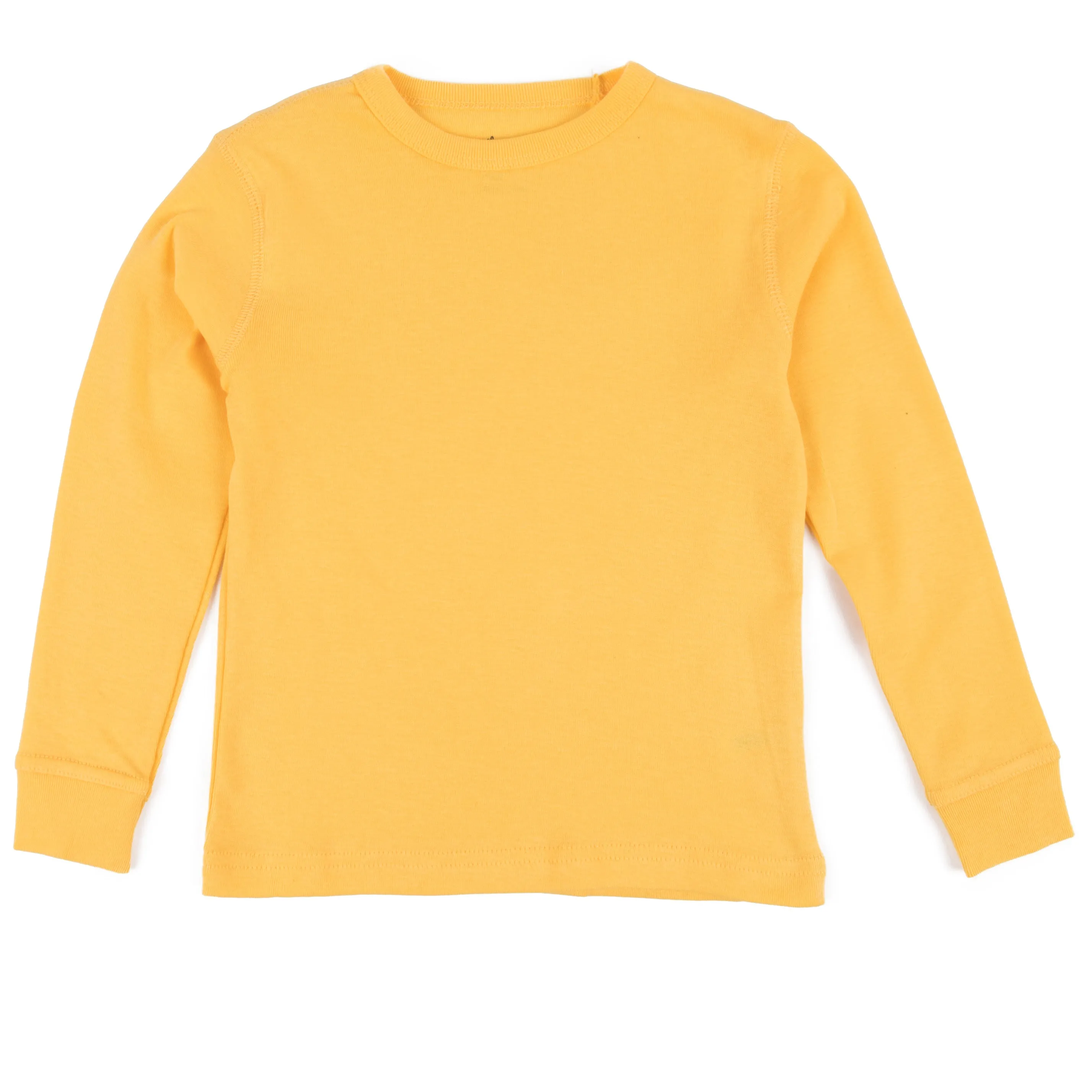 Kids Long Sleeve T-Shirt Classic Solid Color