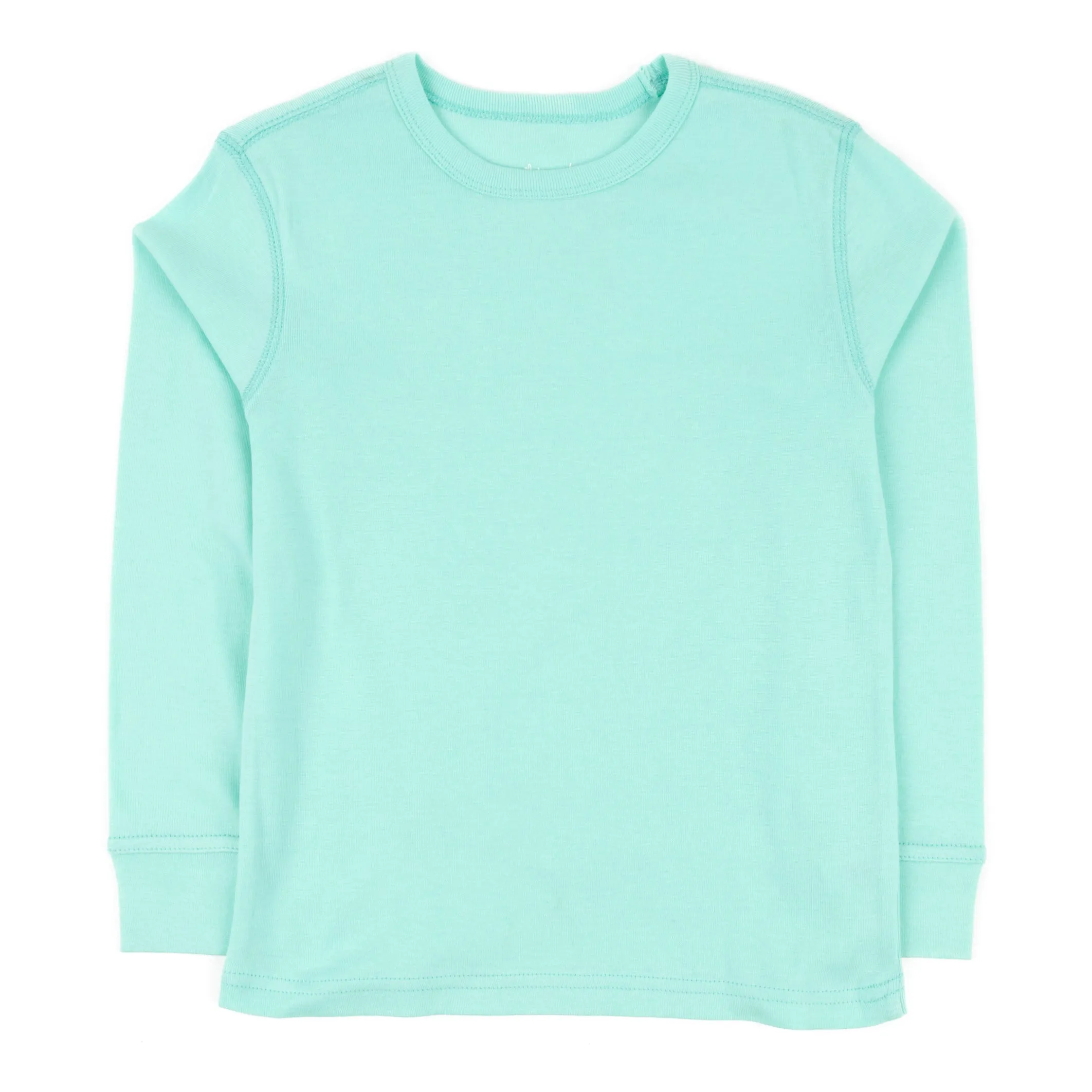 Kids Long Sleeve T-Shirt Classic Solid Color