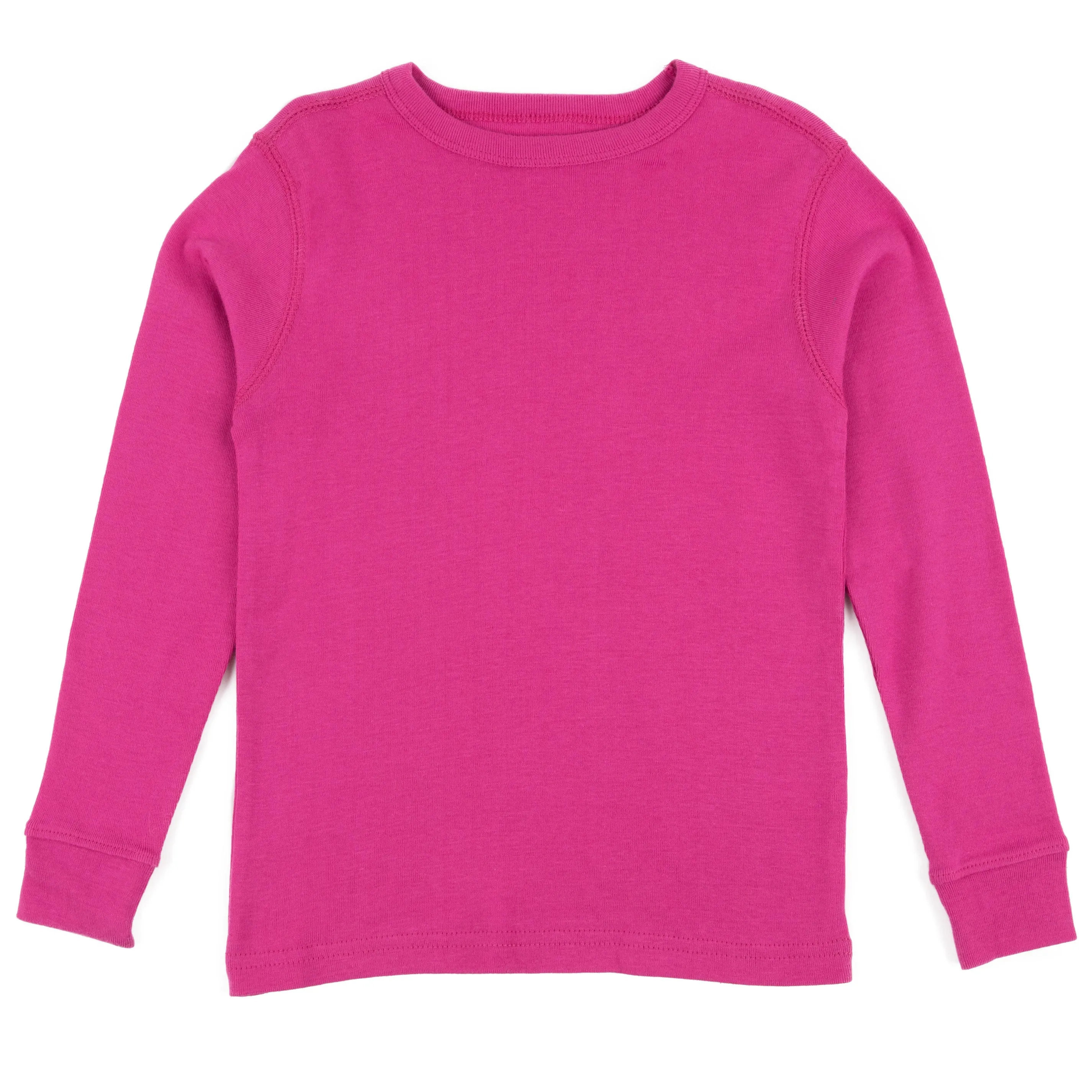 Kids Long Sleeve T-Shirt Classic Solid Color