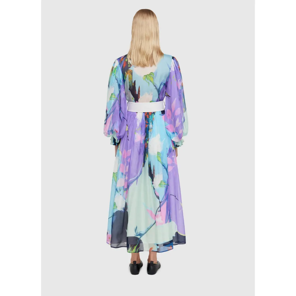 Leo Lin Illusory Midi Dress