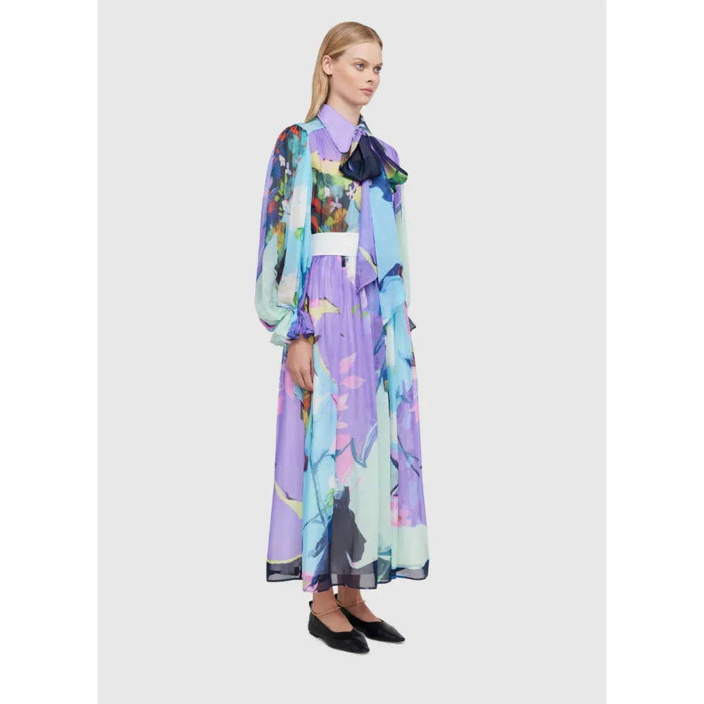 Leo Lin Illusory Midi Dress