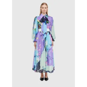 Leo Lin Illusory Midi Dress