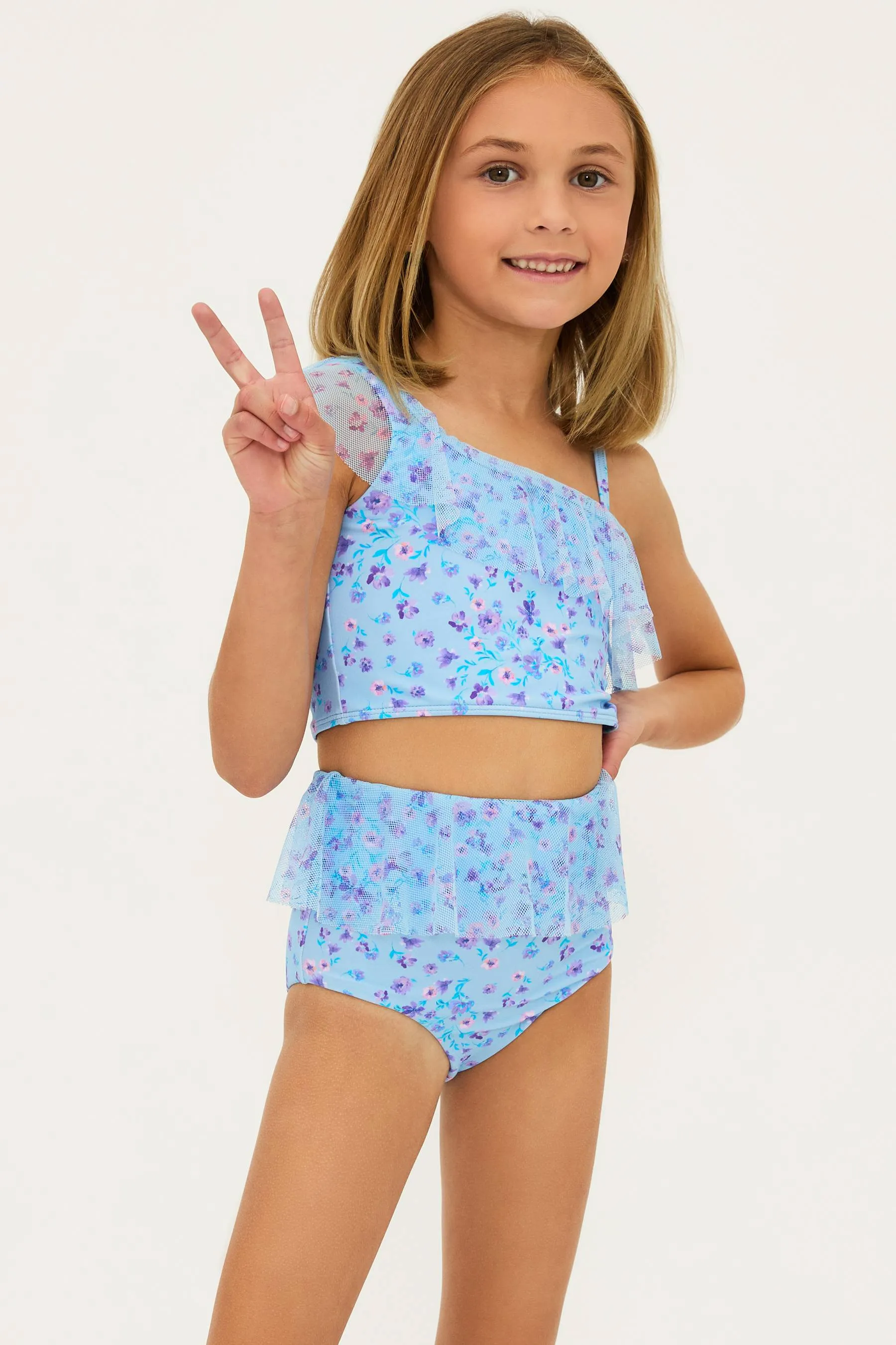 Little Ava & Daisy Set Iris Petal Beach Riot