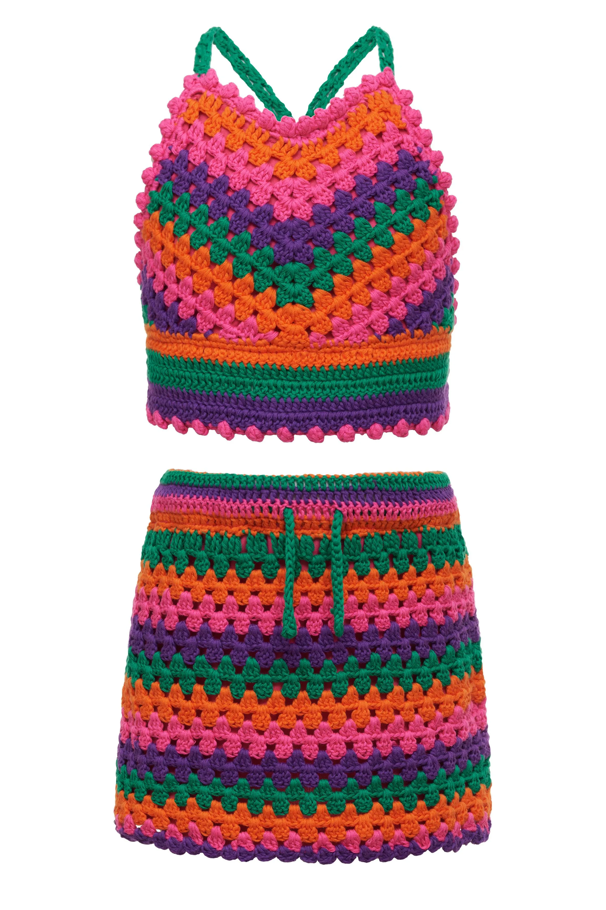 Little Carmen & Alita Set Technicolor Rays Beach Riot