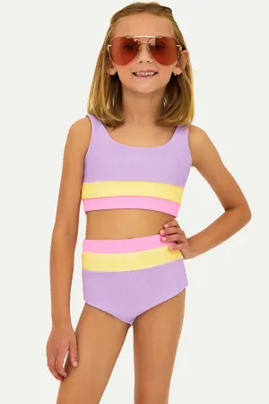 Little Mackenzie & Heidi Set Sublime Spring Colorblock Beach Riot
