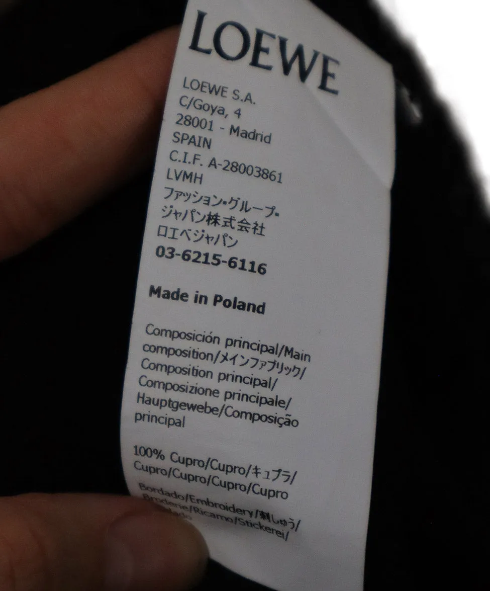 Loewe Black Silk Shorts sz 4