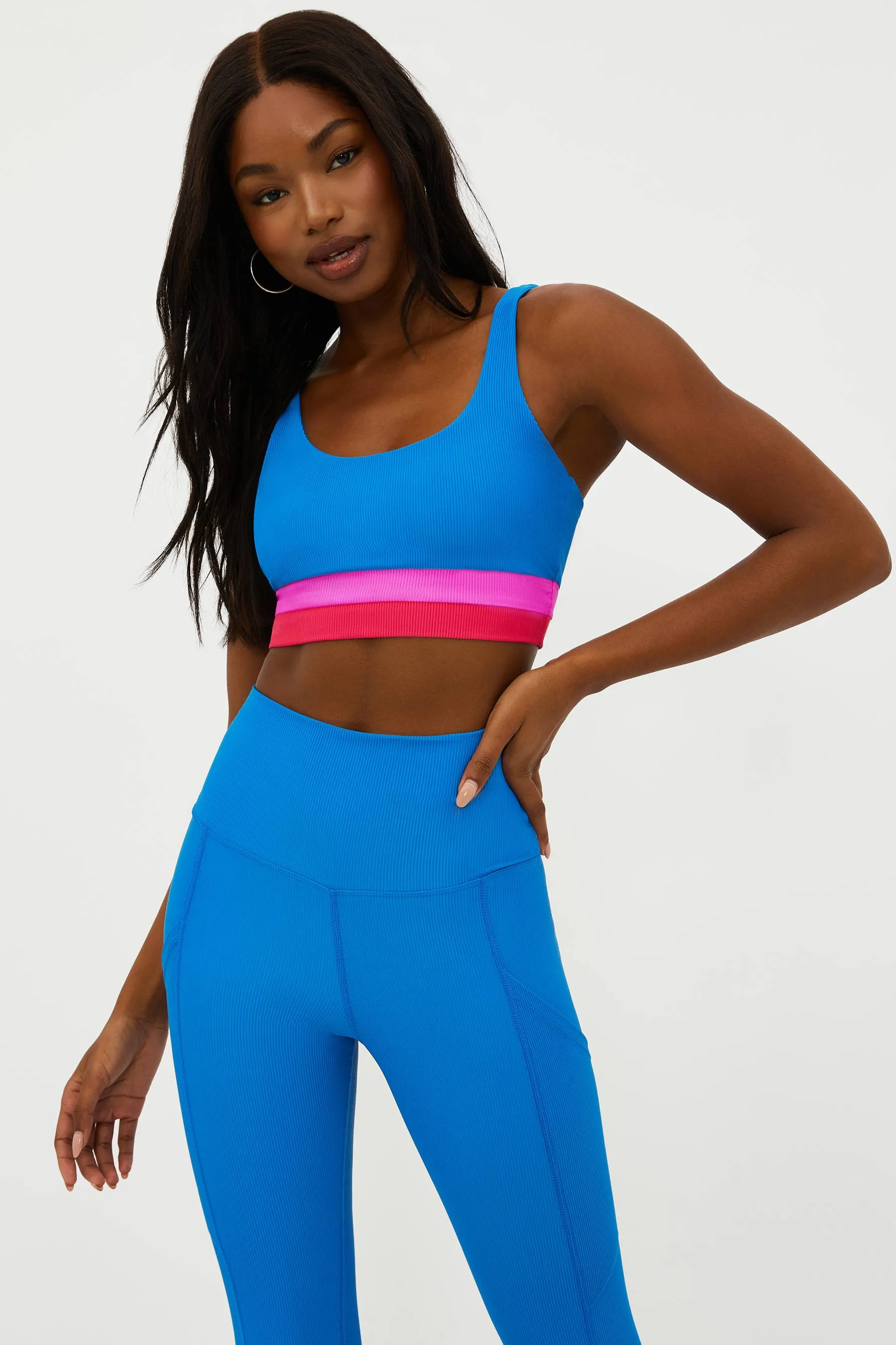 Mackenzie Top Orchid Colorblock Beach Riot