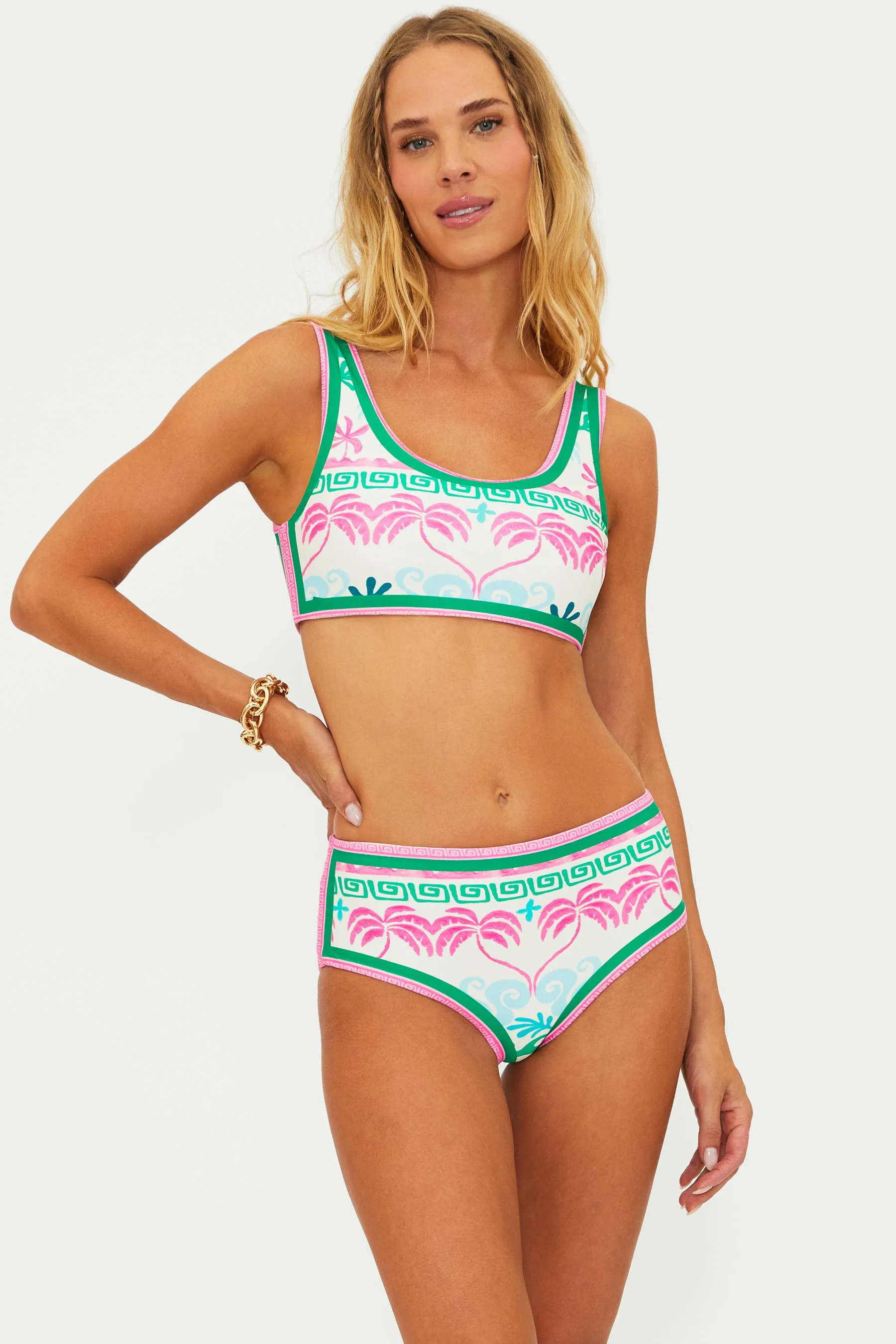 Marcella Bottom Tropical Palm Beach Riot
