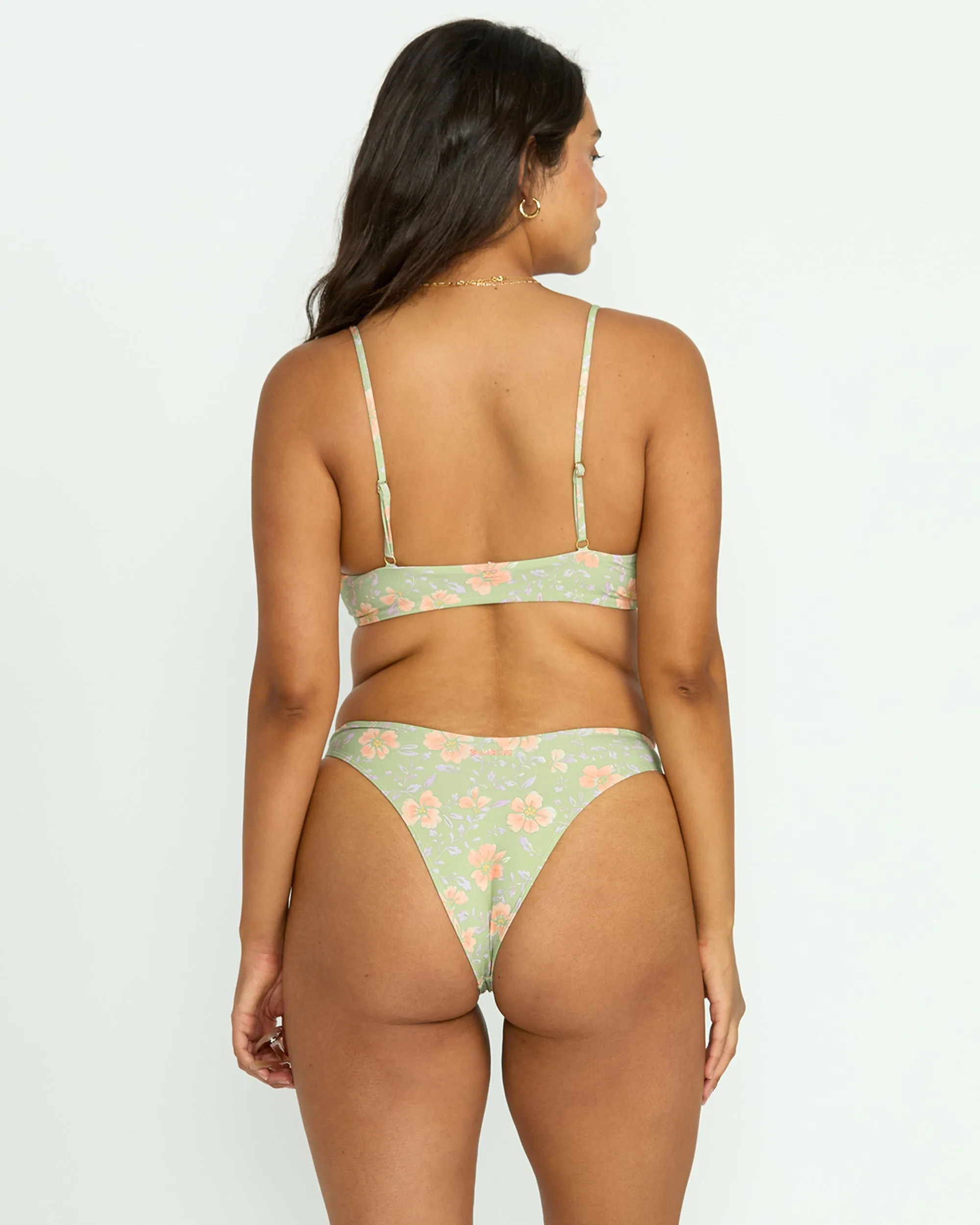 More To Sea Skimpy Hike Bikini Bottom - Pistachio Billabong