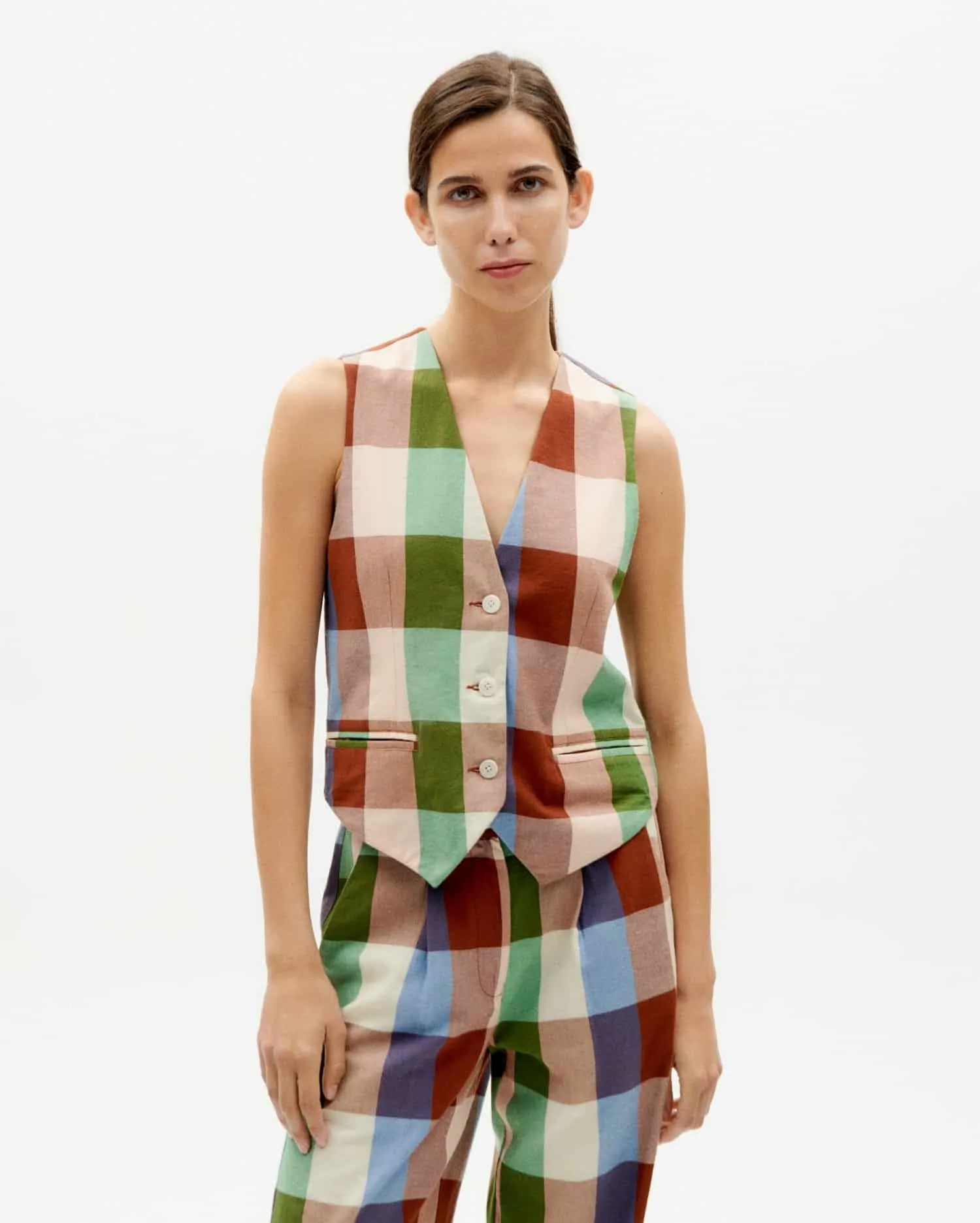 Multicolour Edith Vest