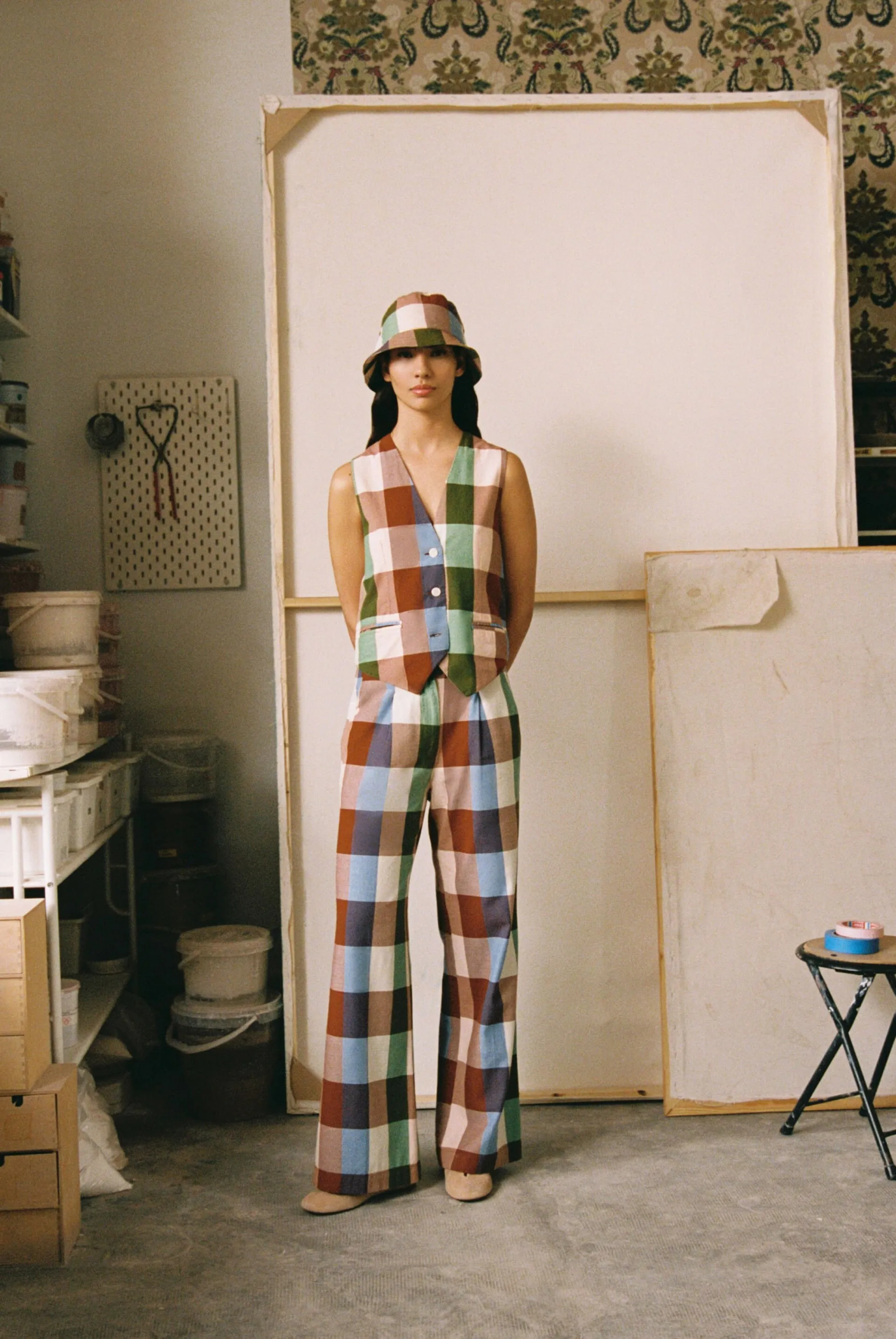 Multicolour Edith Vest