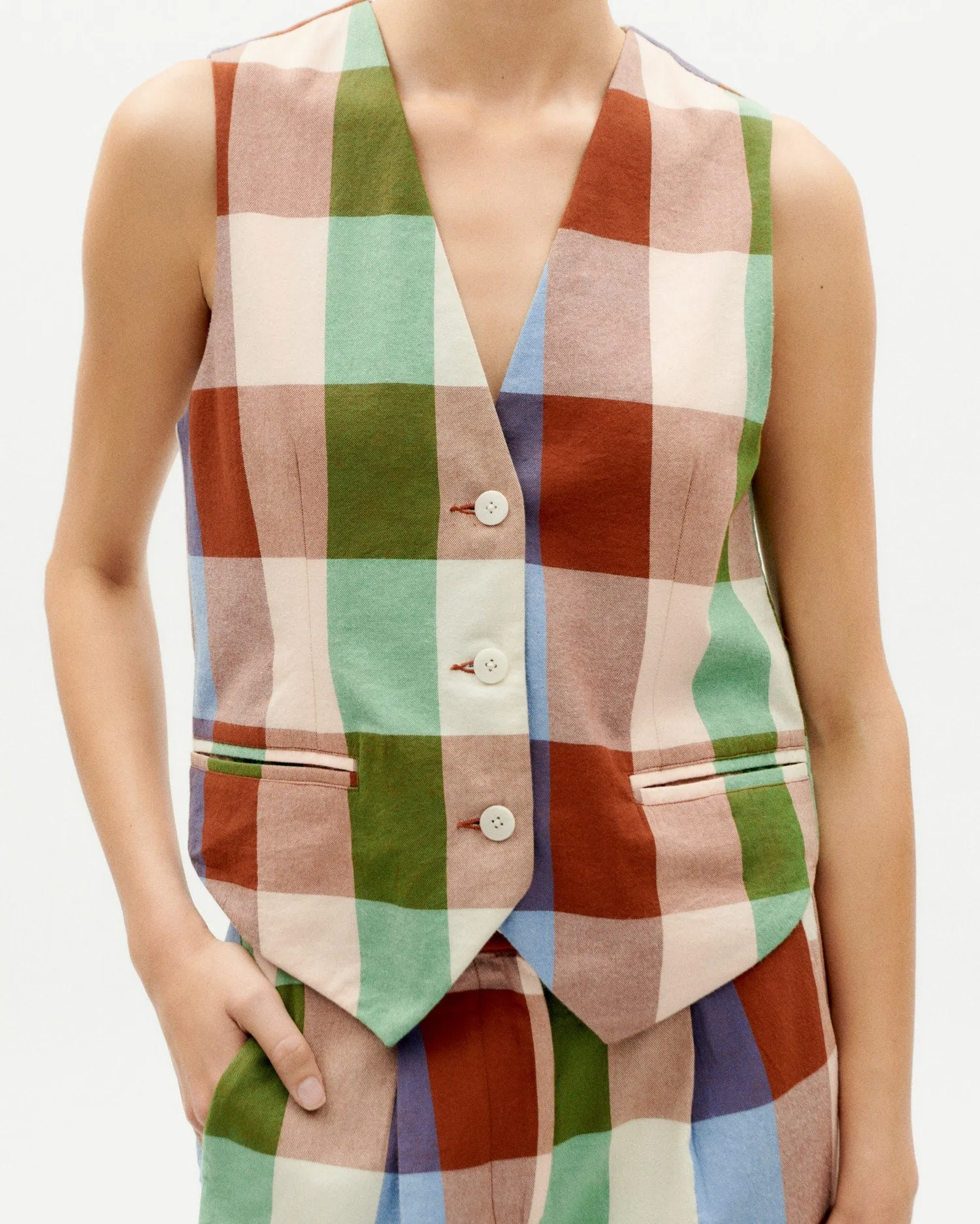 Multicolour Edith Vest