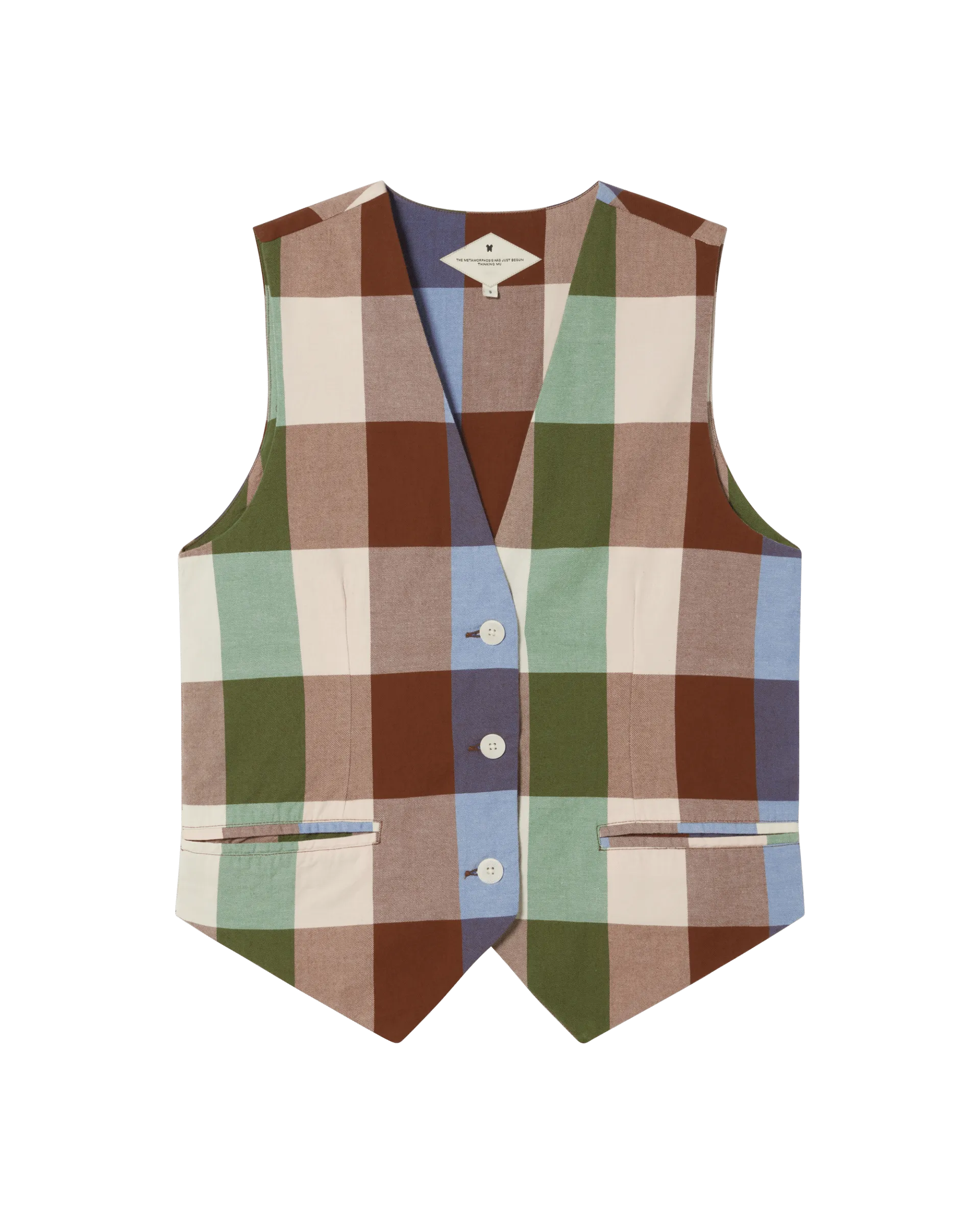 Multicolour Edith Vest