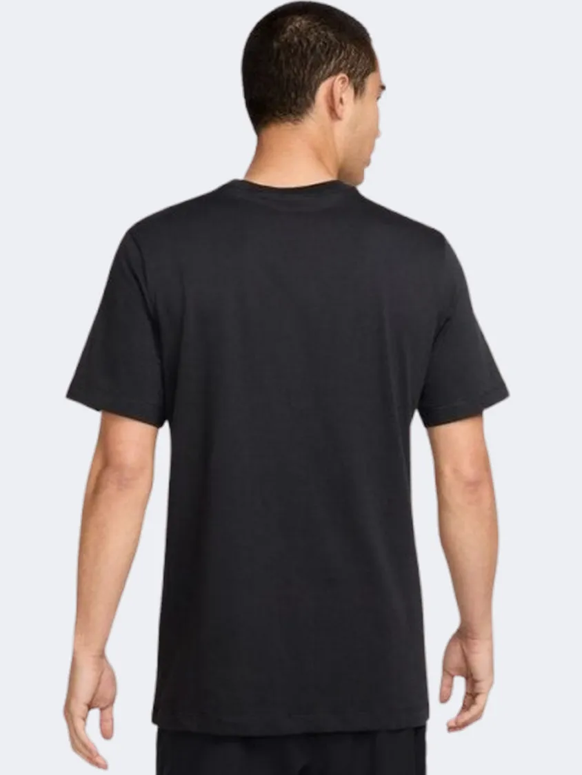 Nike Fast FW Men Running T-Shirt Off Noir
