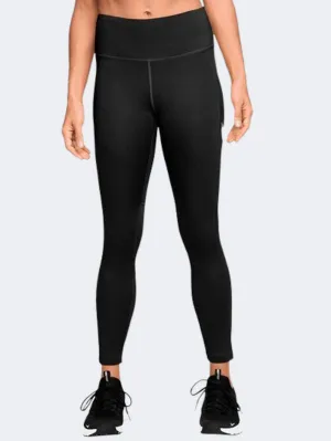 Nike Fast Mid Rise Women Running 7/8 Tight Black