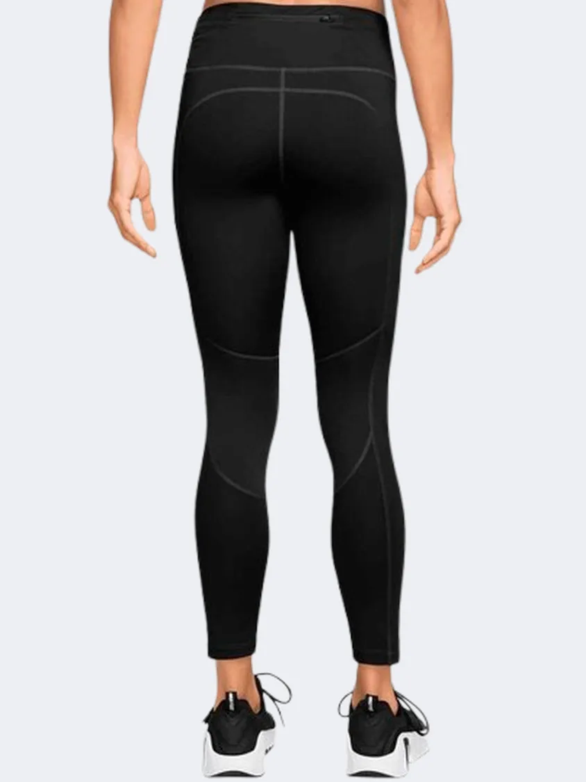 Nike Fast Mid Rise Women Running 7/8 Tight Black