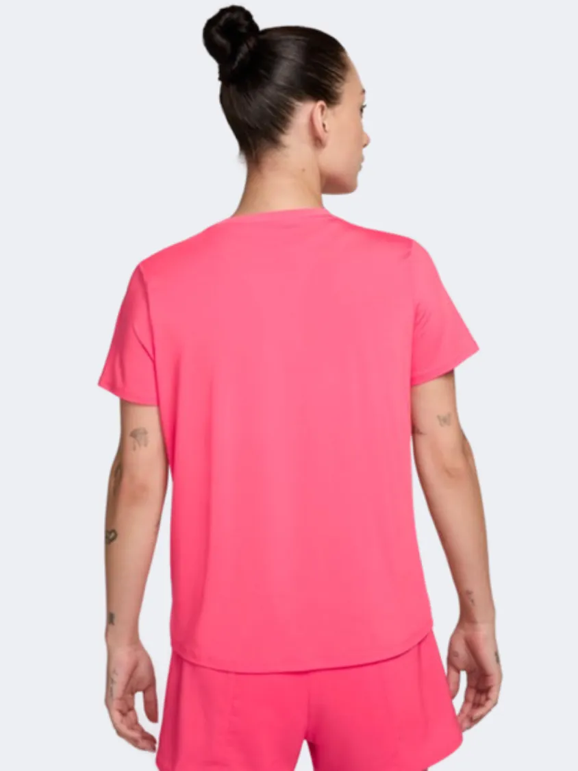 Nike One Swoosh Women Running T-Shirt Aster Pink/Glacier