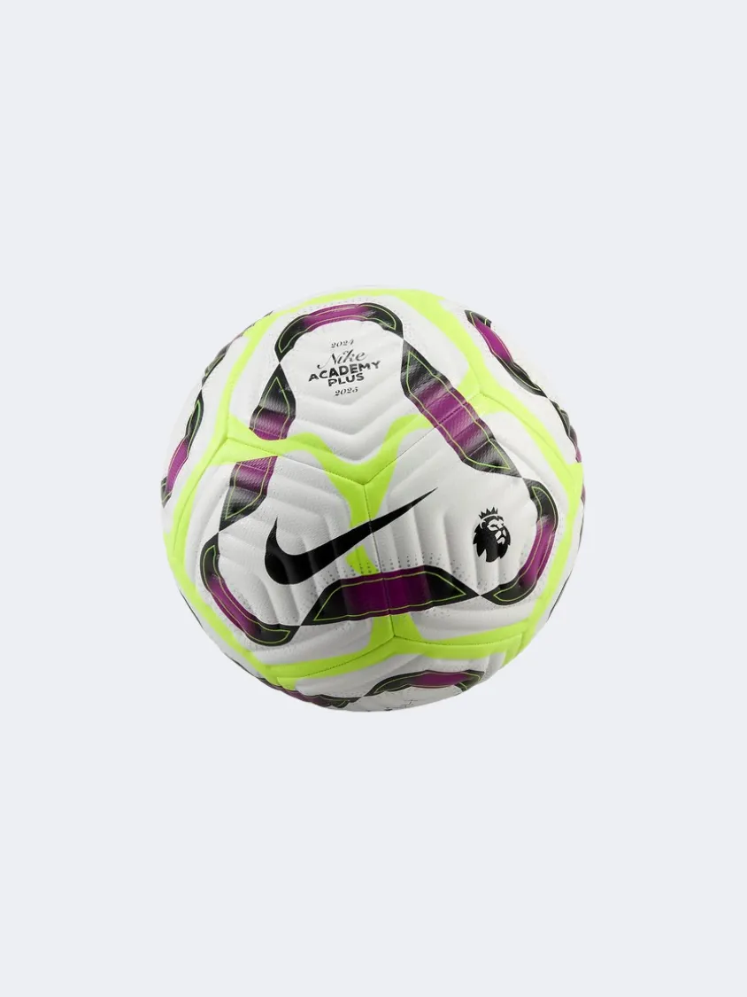 Nike Premier League Academy Plus Unisex Football Ball White/Berry