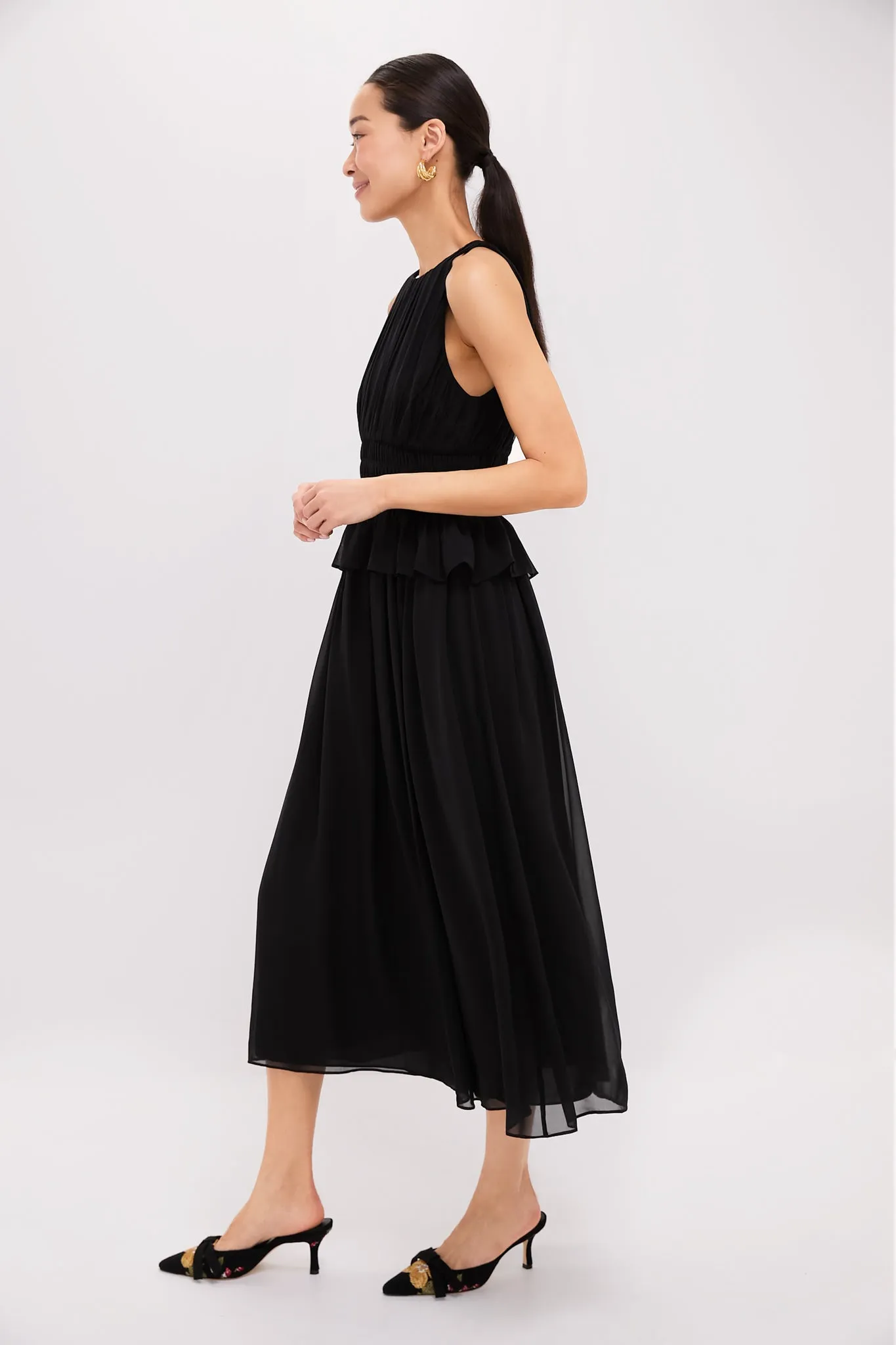 Noir Adeline Dress
