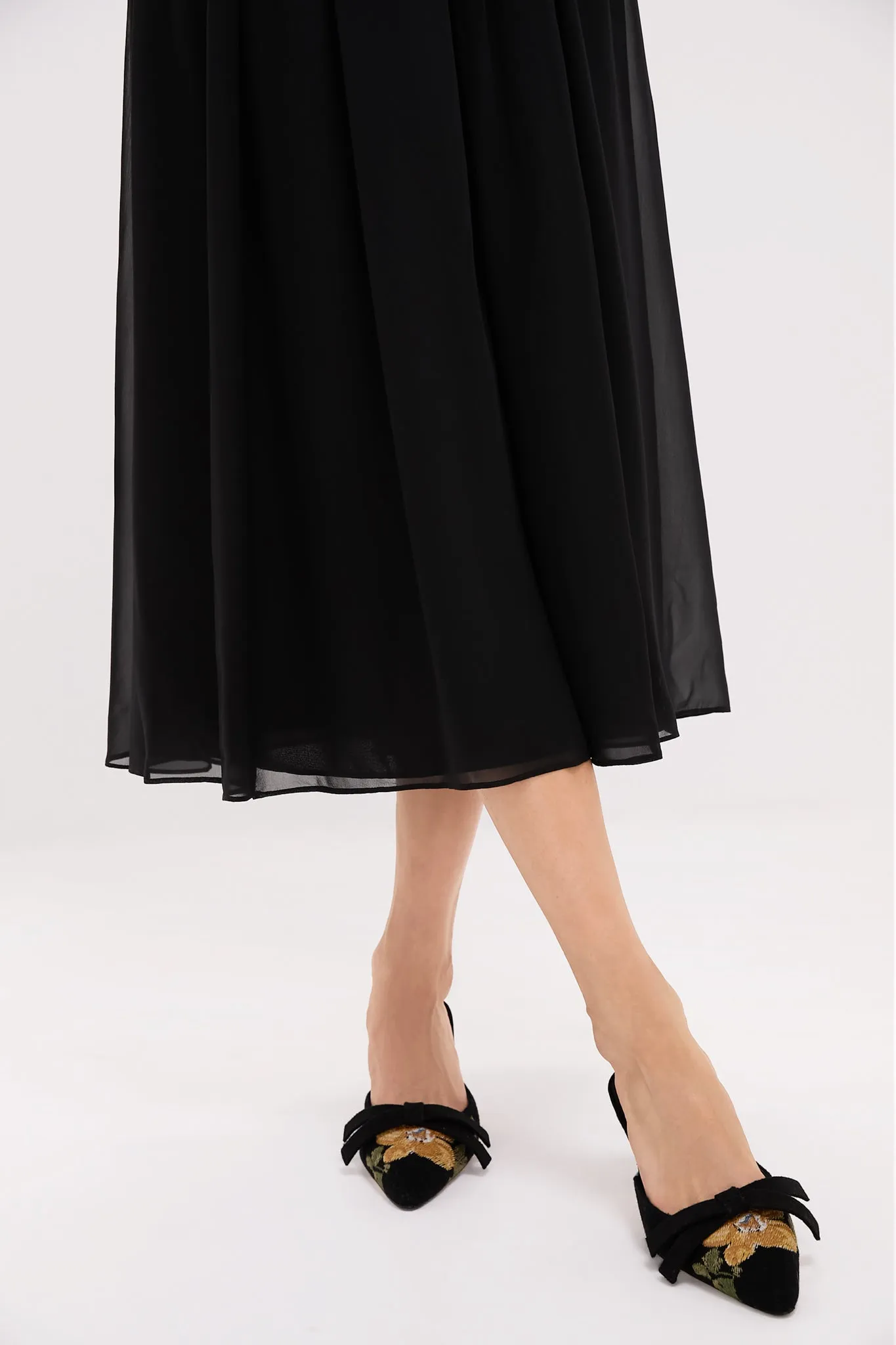 Noir Adeline Dress