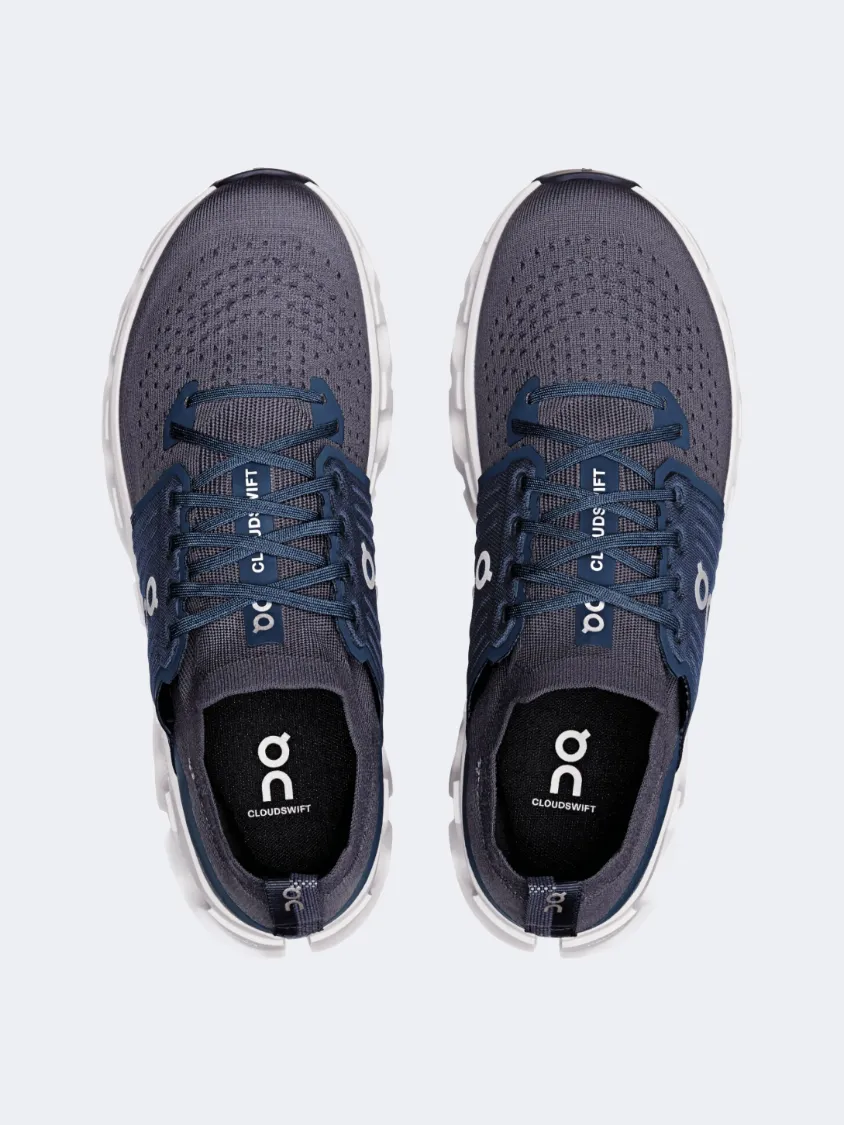 On Cloudswift 4 Men Running Sneakers Navy/Ink