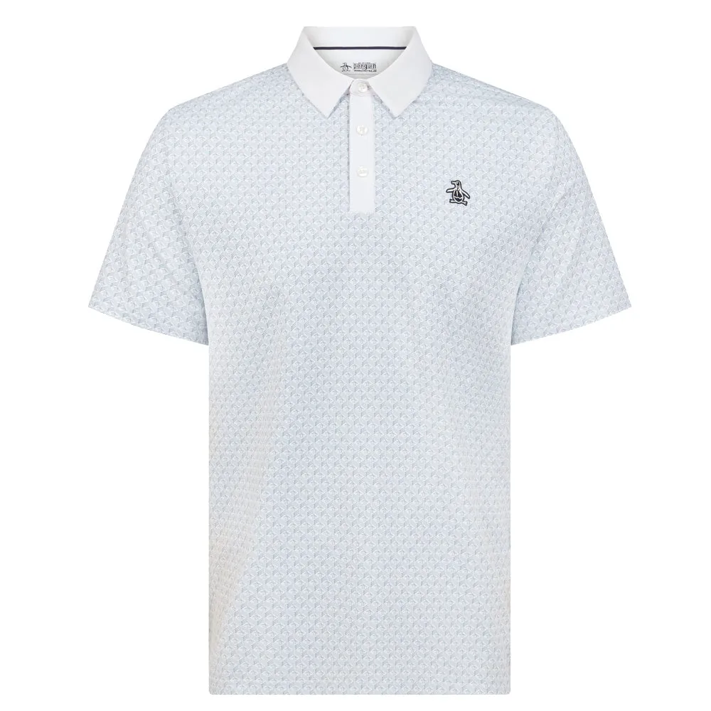 Original Penguin Petes Tee Time Polo Shirt - Bright White