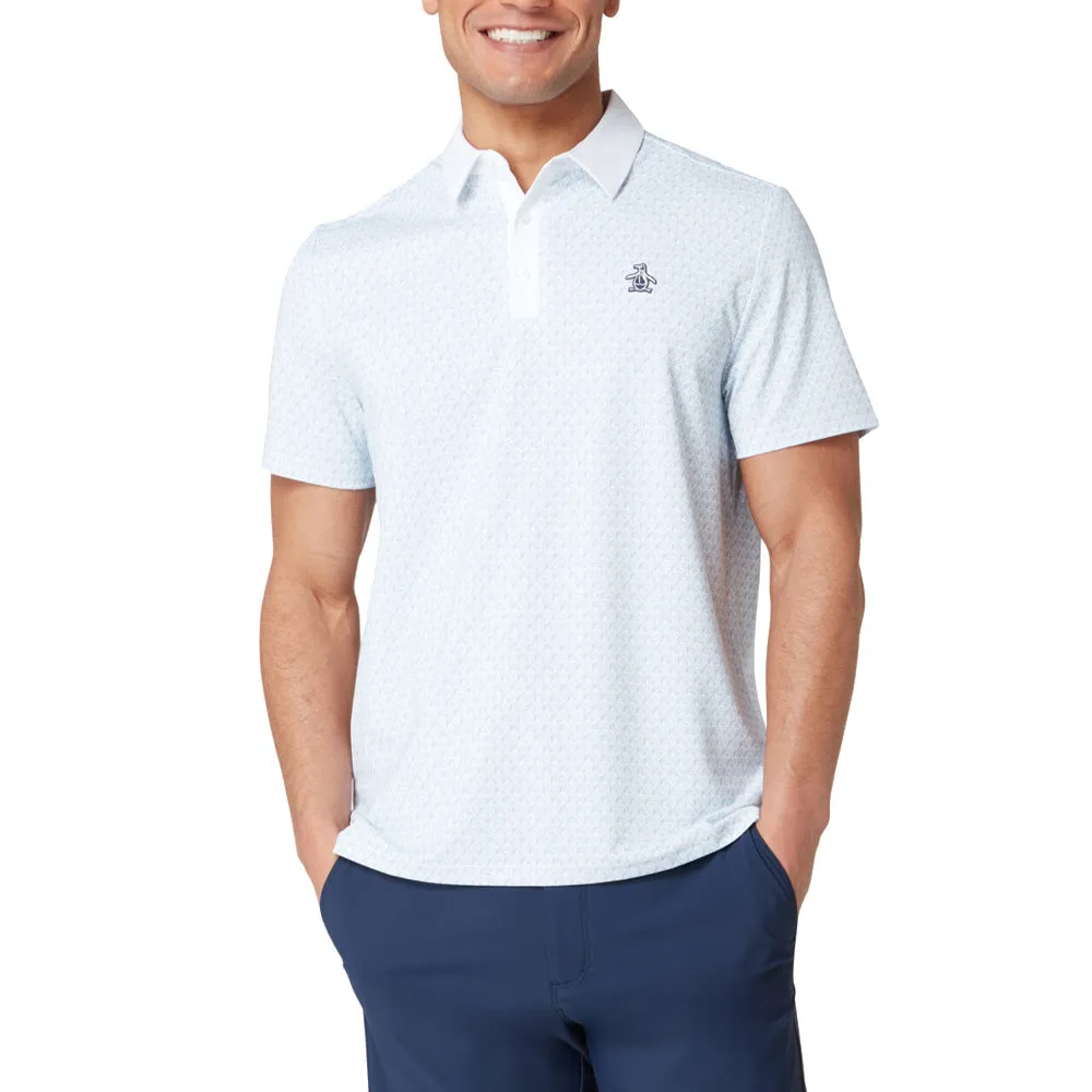 Original Penguin Petes Tee Time Polo Shirt - Bright White