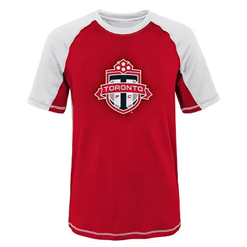 Outerstuff MLS Youth Boys (8-20) Toronto FC Short Sleeve Rash Guard