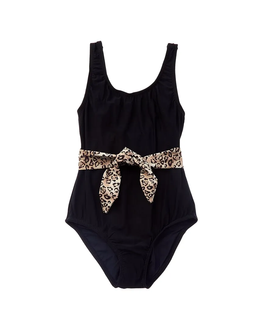 PilyQ Belted Bow One-Piece