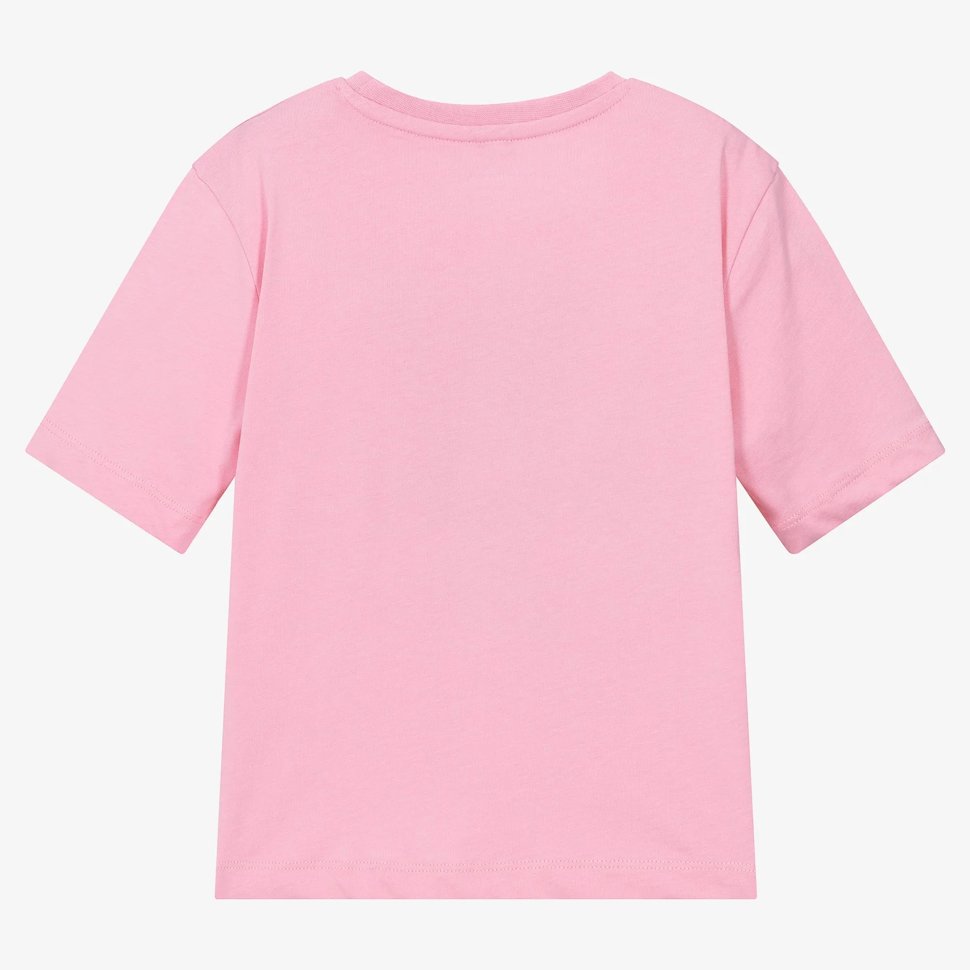 Pink Shapes Logo Graphic T-Shirt