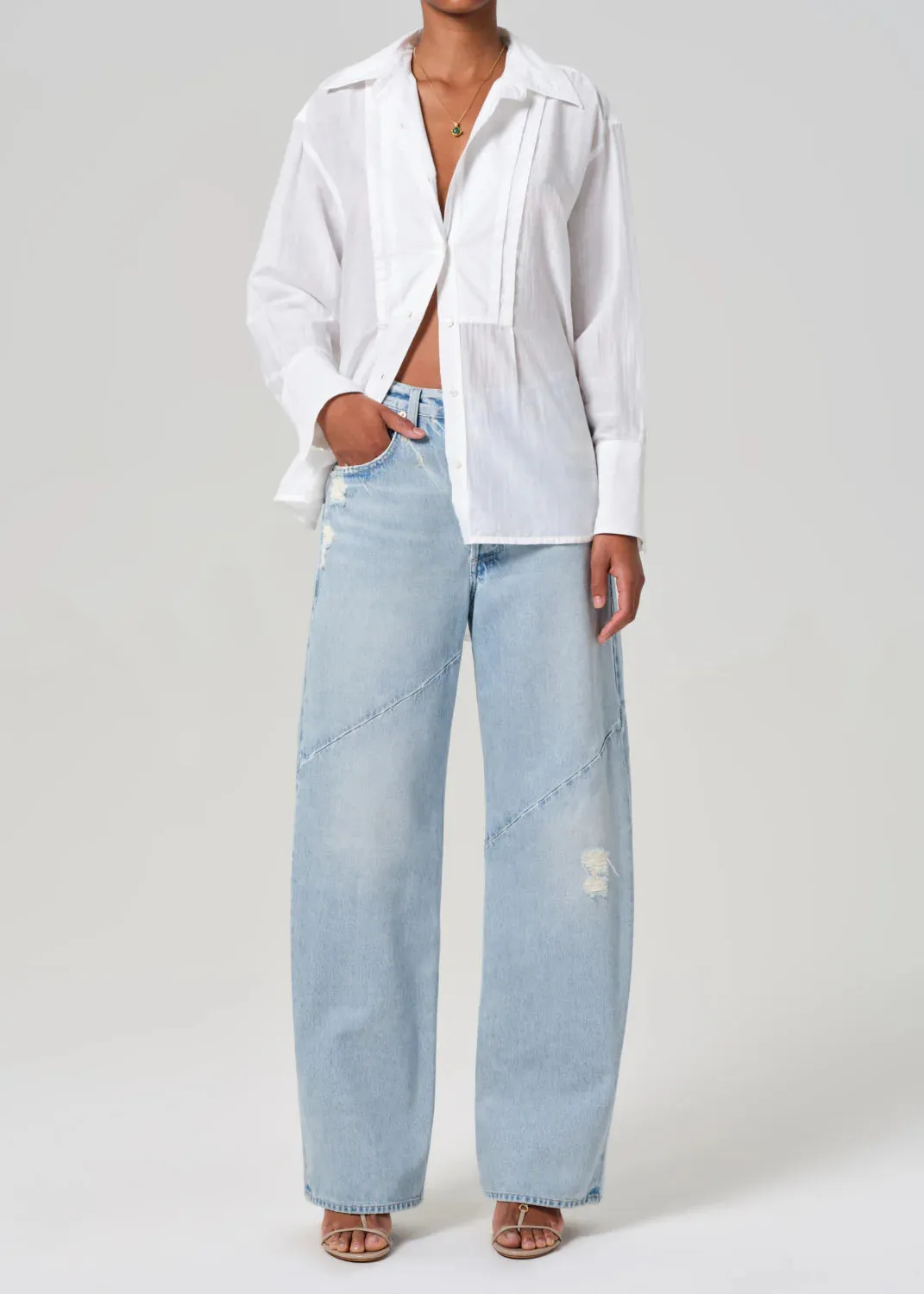 Polina Shirt in White