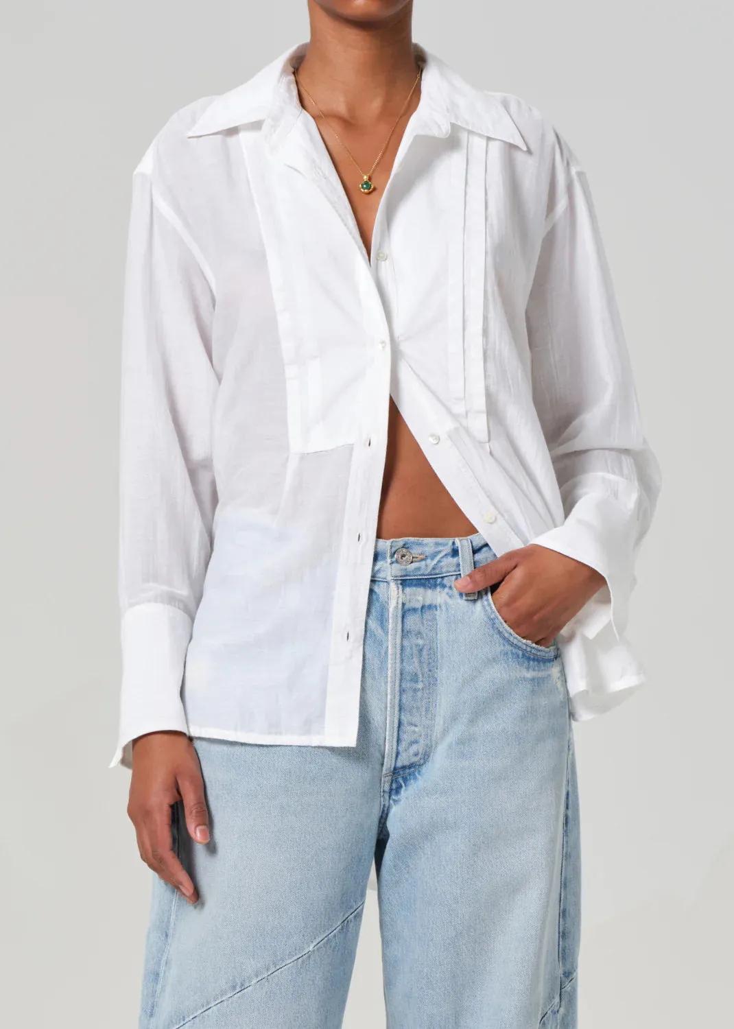 Polina Shirt in White